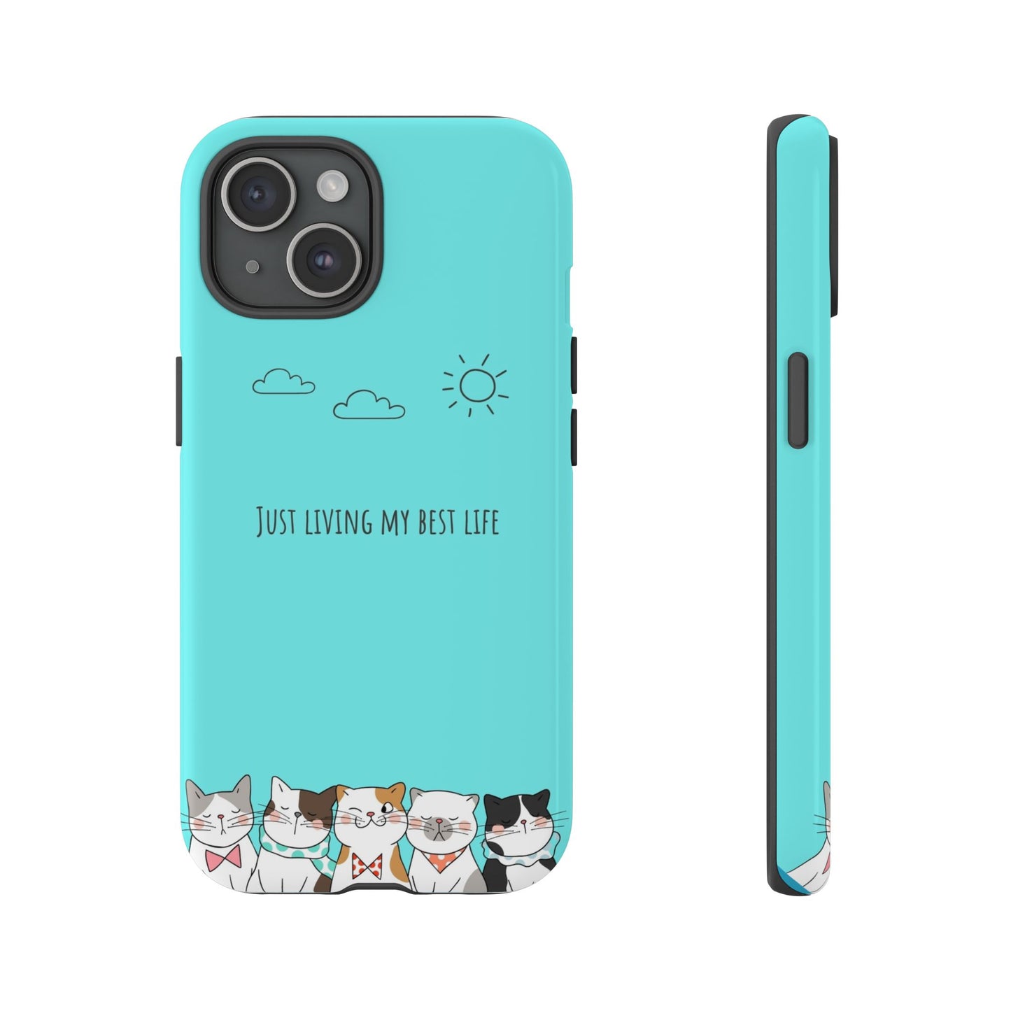 Durable Tough Phone Case, Stylish Trendy Glossy Finish, Cute Design for Smartphone Protection