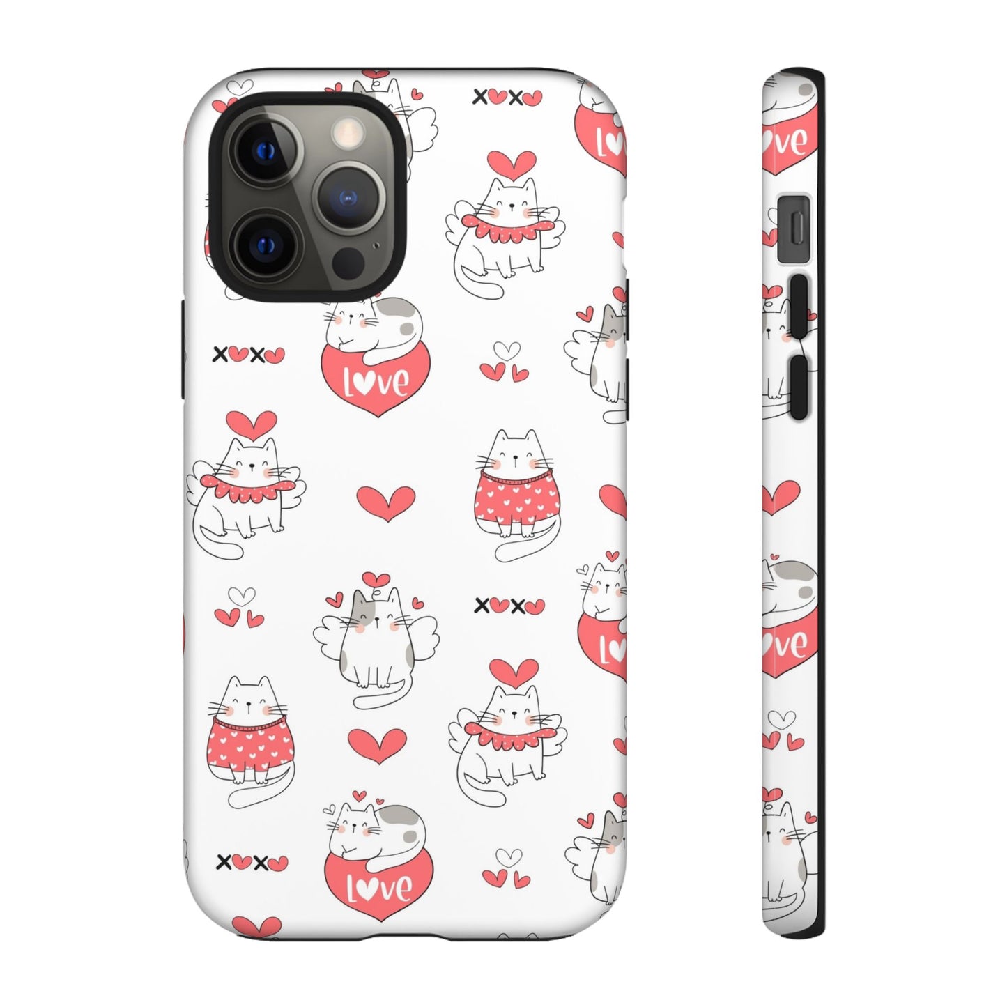 Durable Tough Phone Case, Trendy Glossy Cover, Stylish Cute Design, Perfect for Smartphone Protection