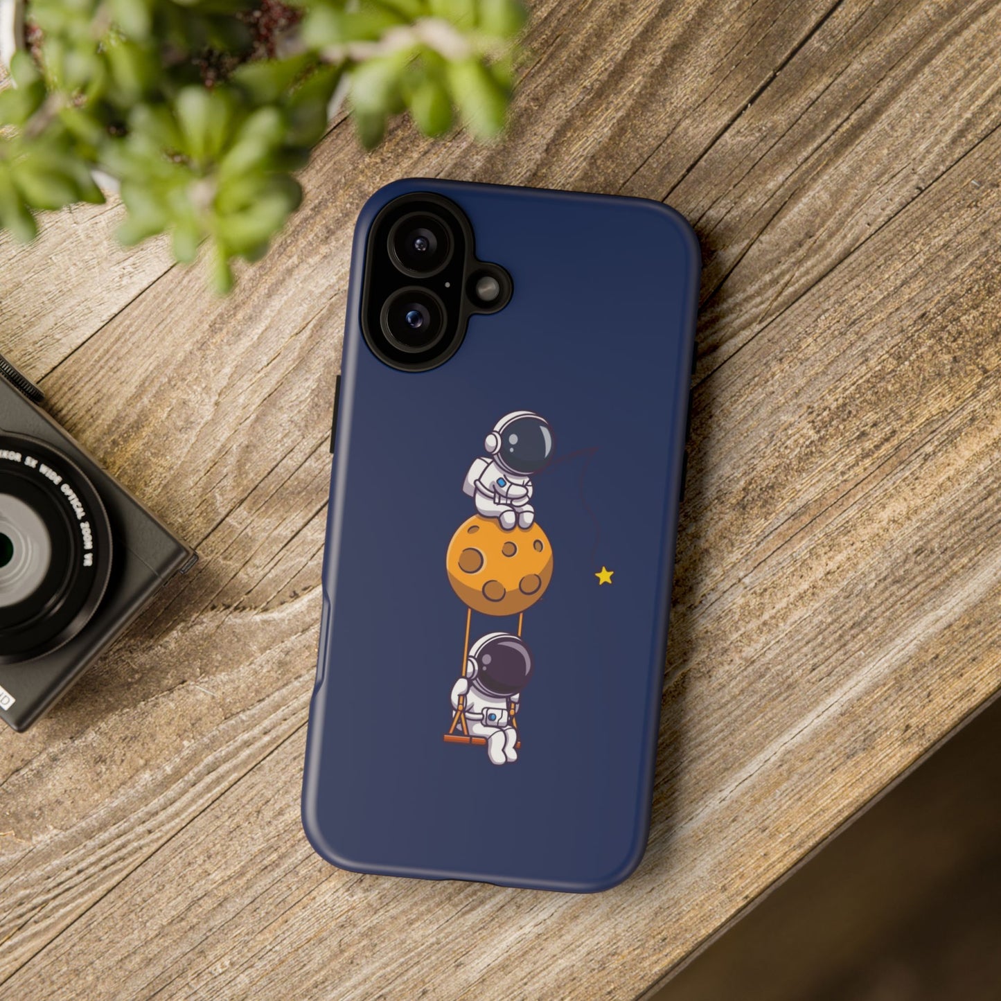 Astronaut Adventure Phone Case - Galaxy Design with Space Explorers