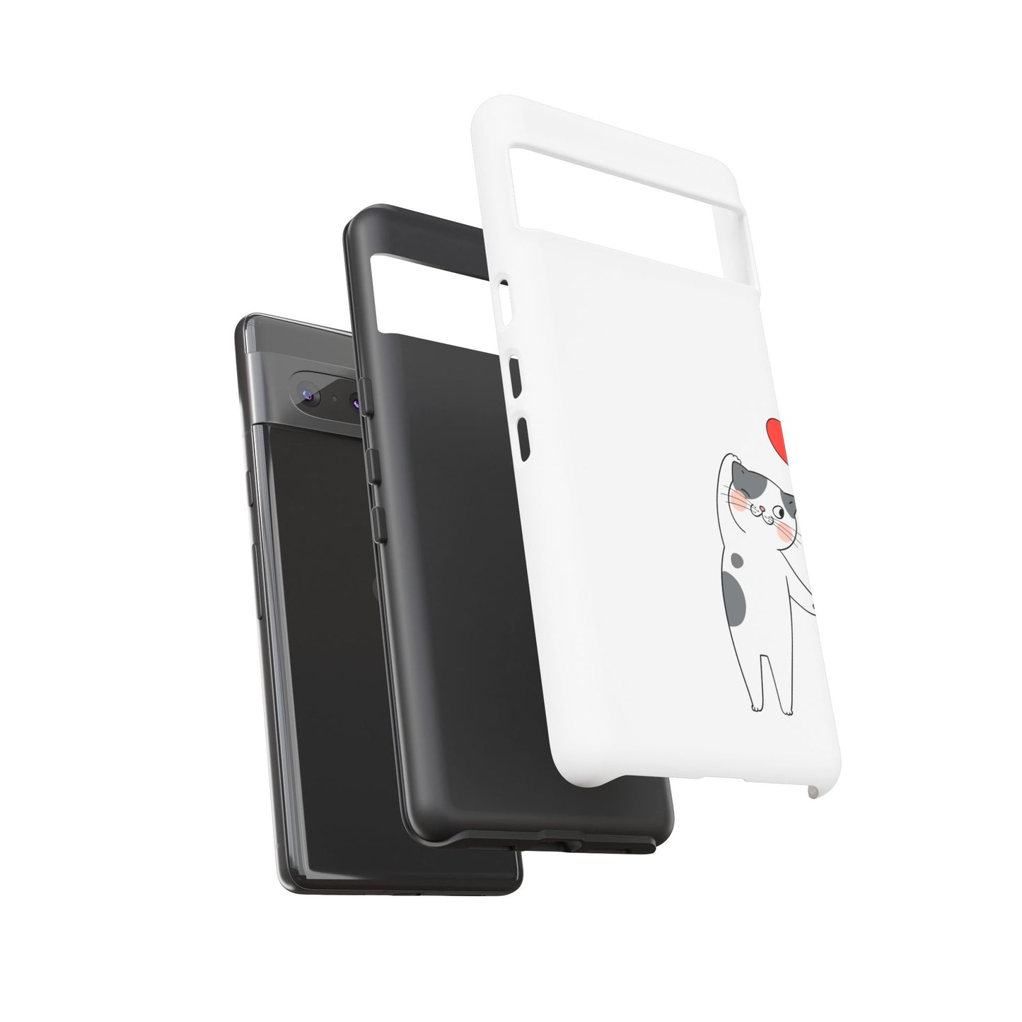 Tough Phone Case, Durable and Trendy Glossy Finish, Cute Stylish Design, Everyday Smartphone Protection