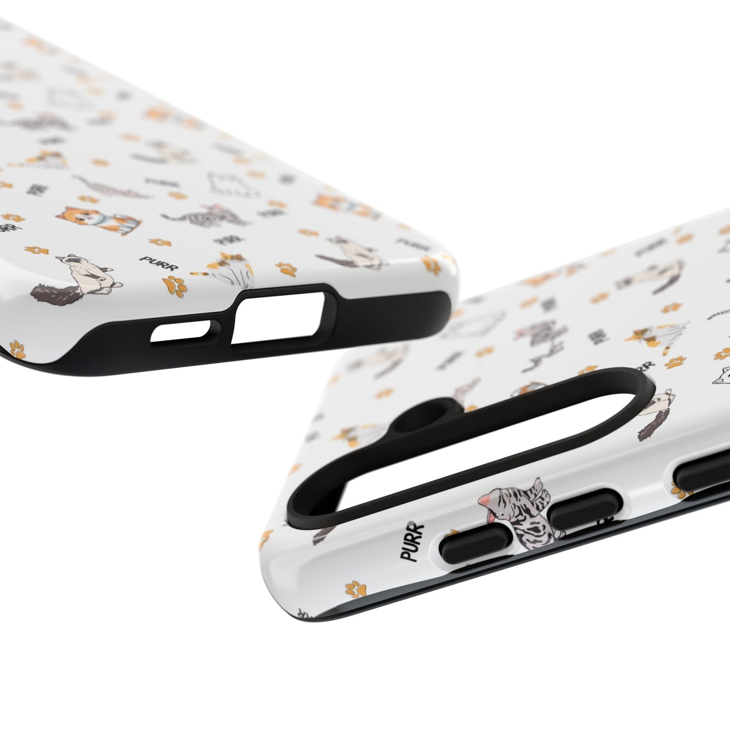 Tough Phone Case, Glossy Finish, Trendy and Cute, Durable Smartphone Protection for Daily Us