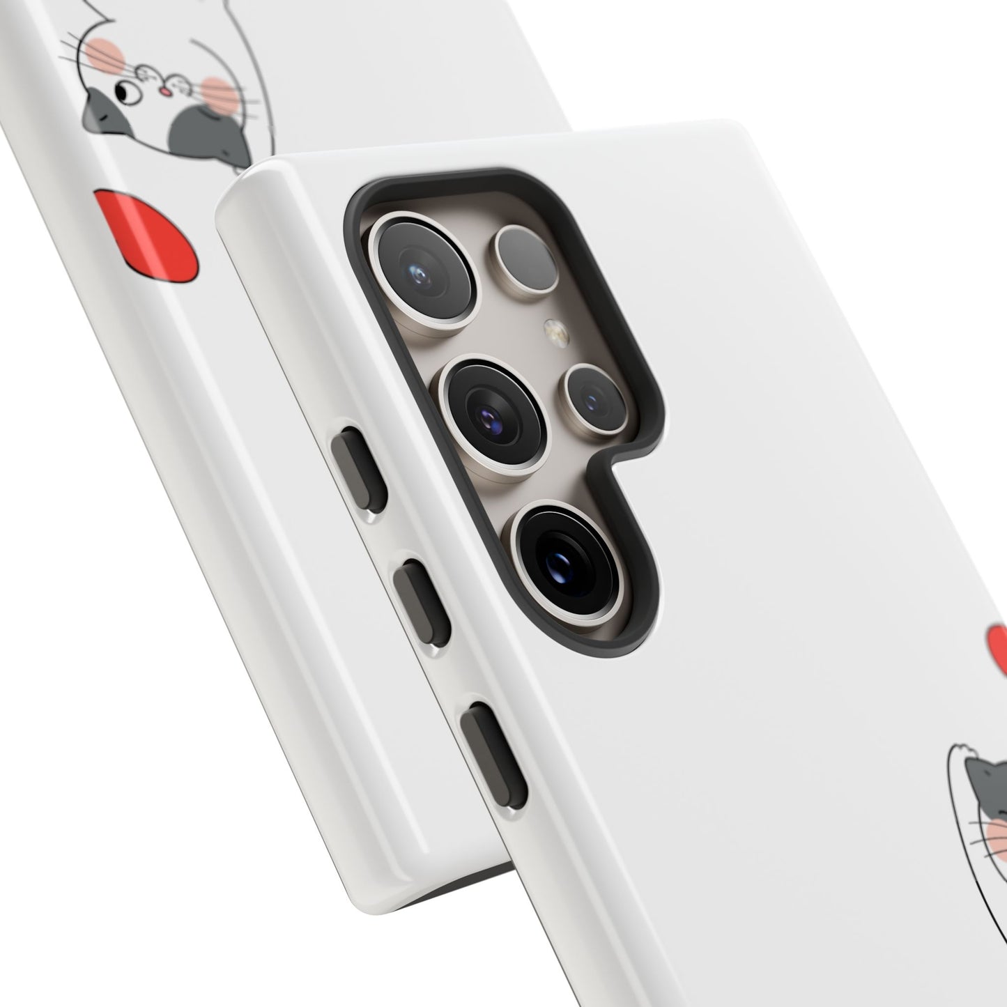 Tough Phone Case, Durable and Trendy Glossy Finish, Cute Stylish Design, Everyday Smartphone Protection