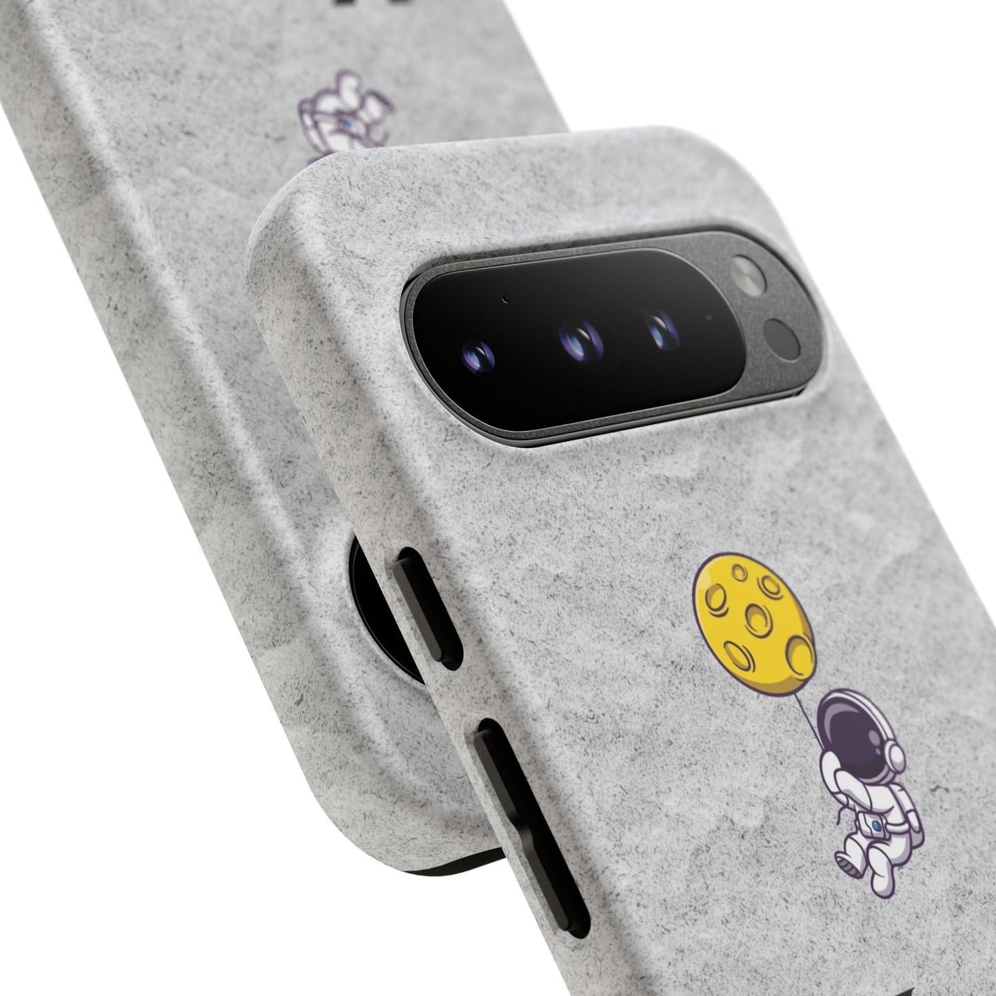 Astronaut Moon Phone Case - "Dust in My Veins" Durable Tough Case