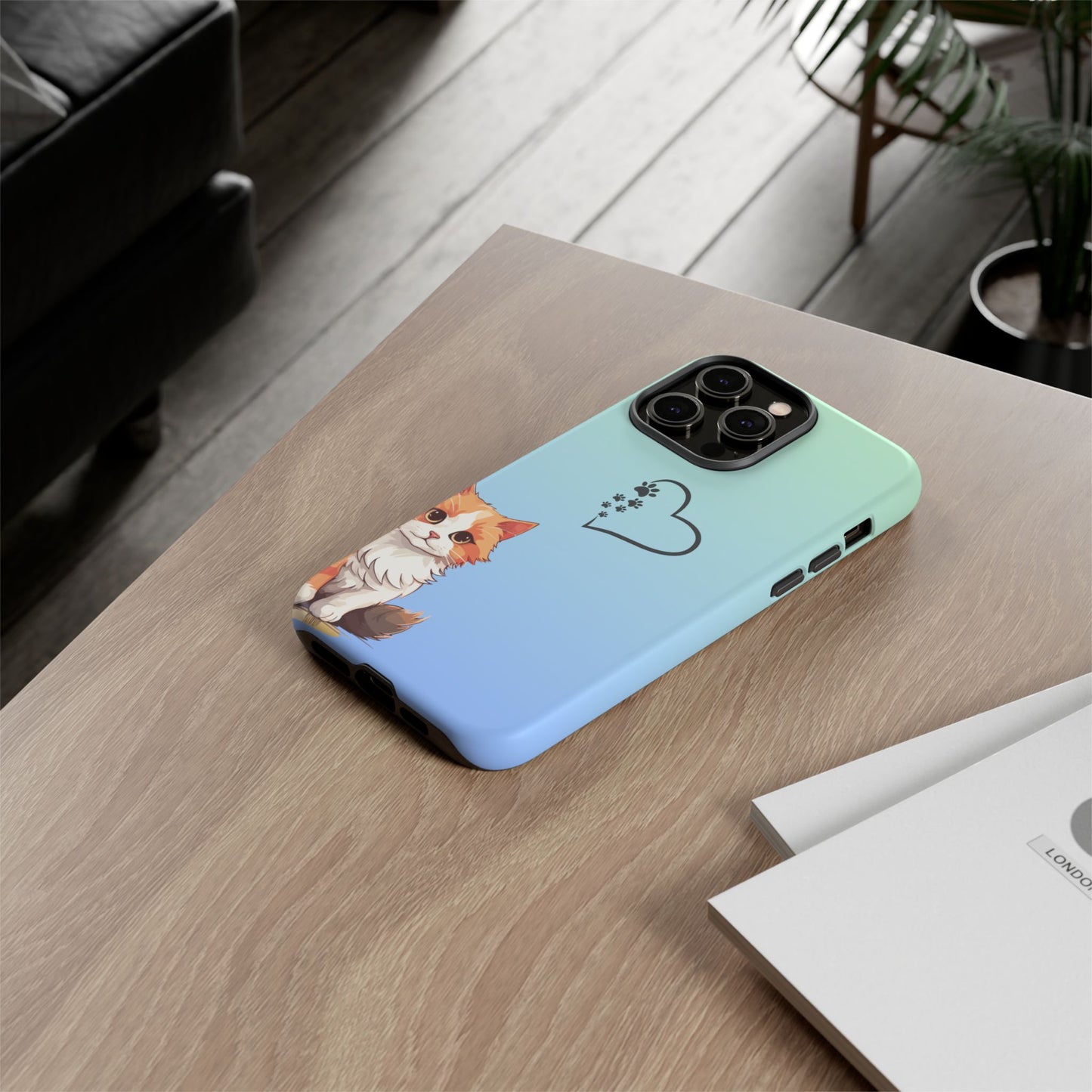 Trendy Tough Phone Case, Glossy Finish, Durable and Stylish, Cute Design for Smartphone Protection