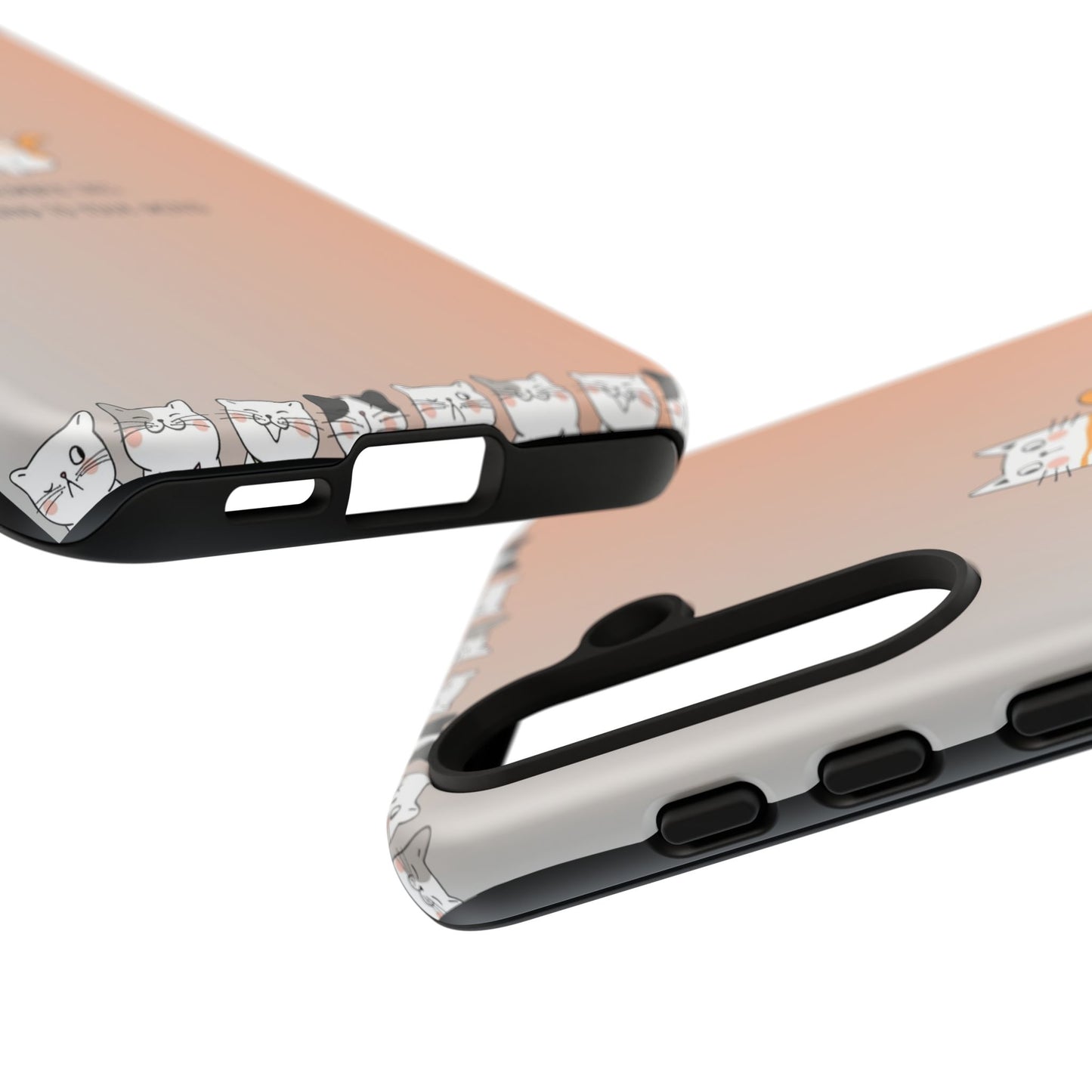 Durable Tough Phone Case, Cute Stylish Design, Glossy Trendy Cover for Smartphone Protection
