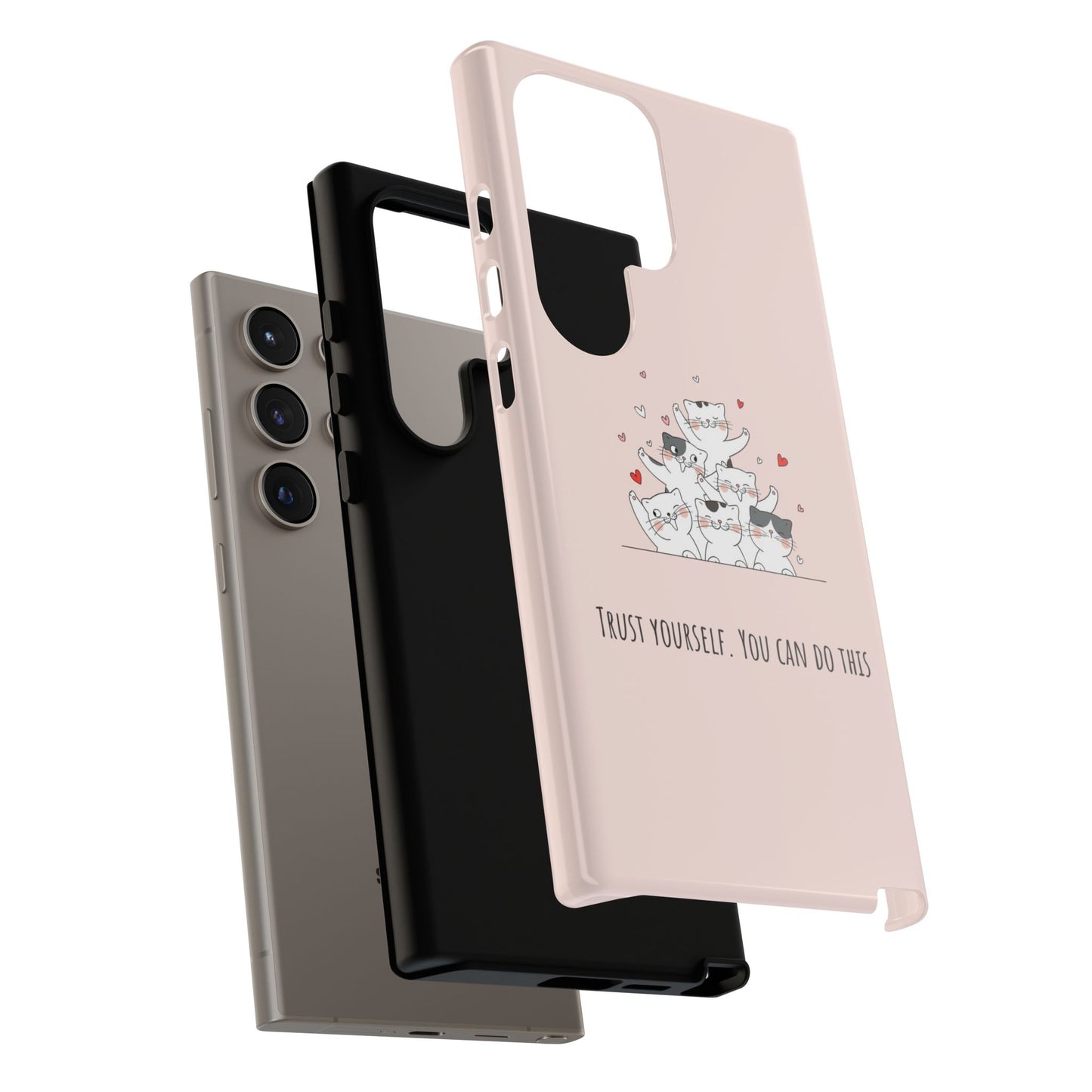 Tough Phone Case, Stylish Glossy Finish, Durable Design, Cute and Trendy Cover for Smartphones