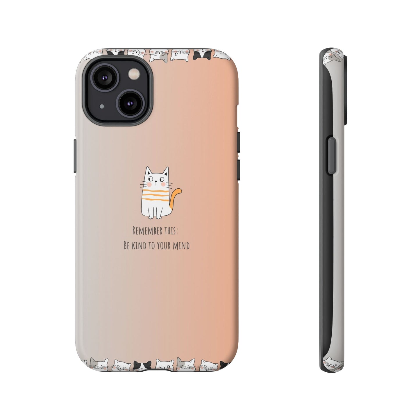 Durable Tough Phone Case, Cute Stylish Design, Glossy Trendy Cover for Smartphone Protection