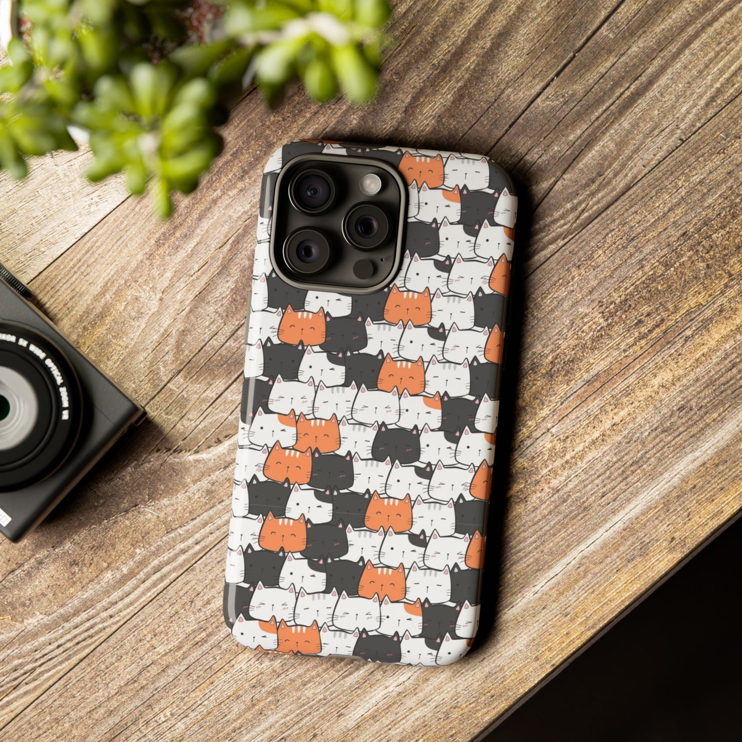 Durable Tough Phone Case, Cute and Stylish Glossy Finish, Trendy Design for Smartphone Protection