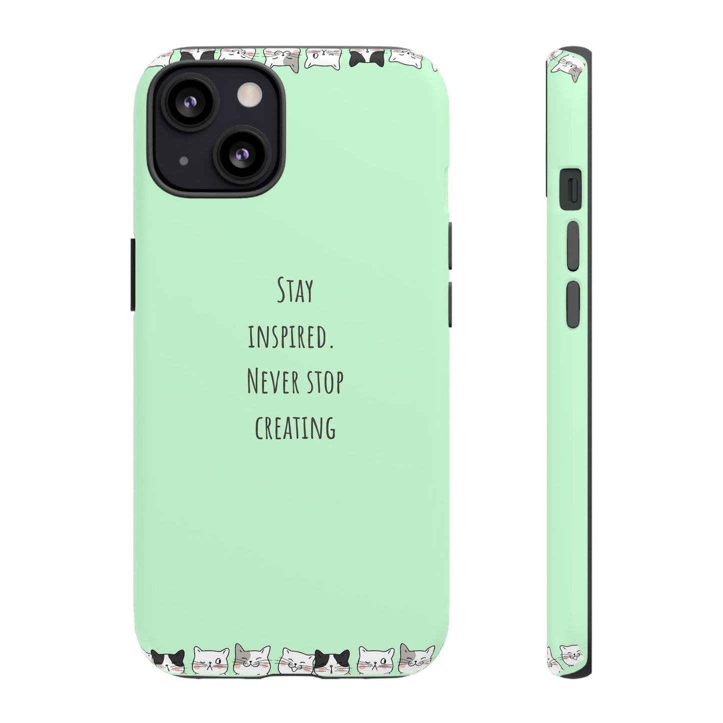 Tough Phone Case, Trendy Durable Glossy Finish, Stylish and Cute Smartphone Cover for Daily Use