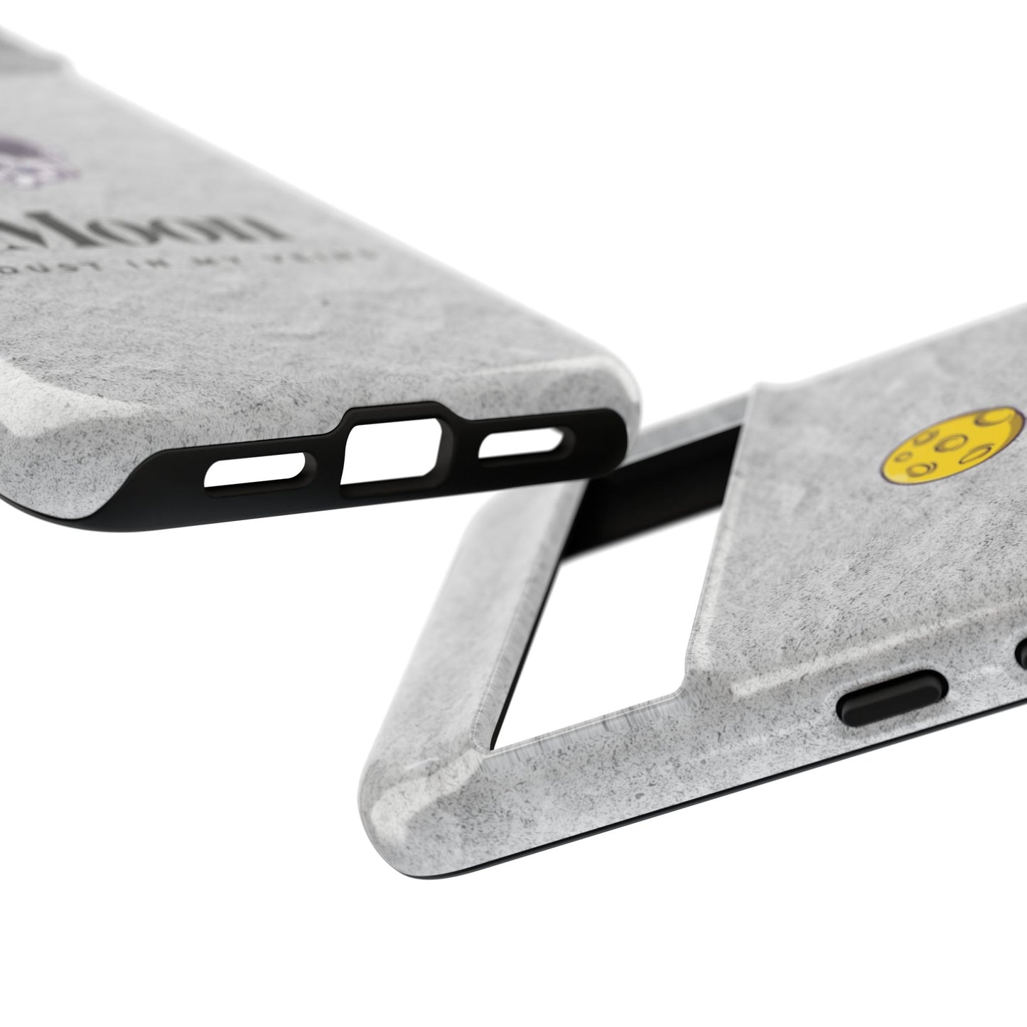 Astronaut Moon Phone Case - "Dust in My Veins" Durable Tough Case