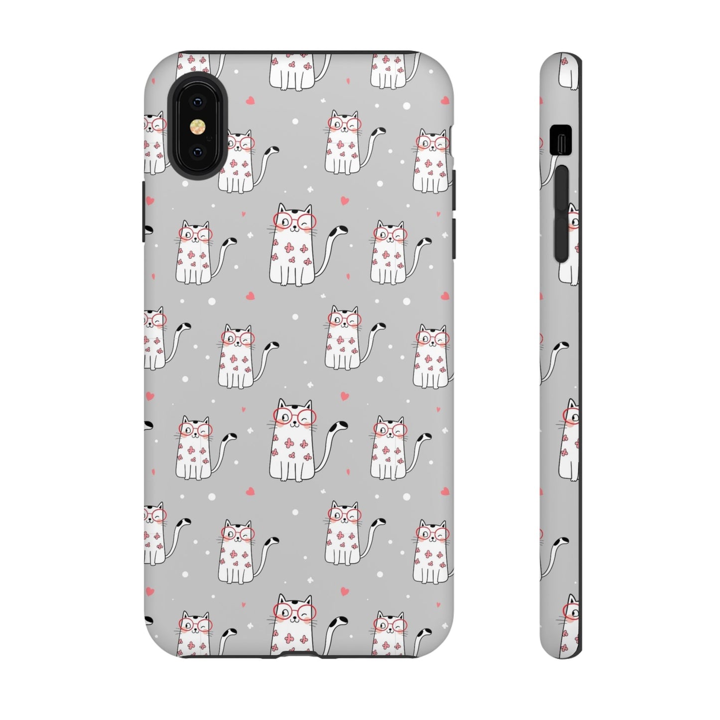 Durable Tough Phone Case, Stylish Glossy Cover, Trendy Cute Design, Perfect for Smartphone Use