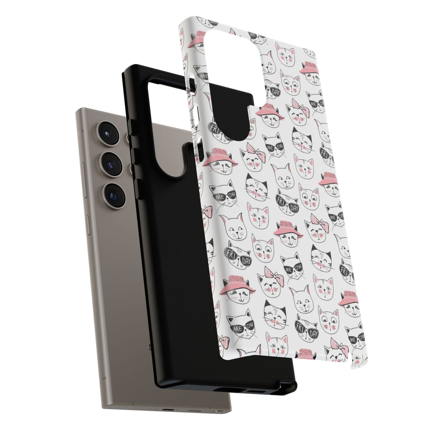 Durable Tough Phone Case, Stylish Glossy Finish, Trendy and Cute Smartphone Cover for Protection