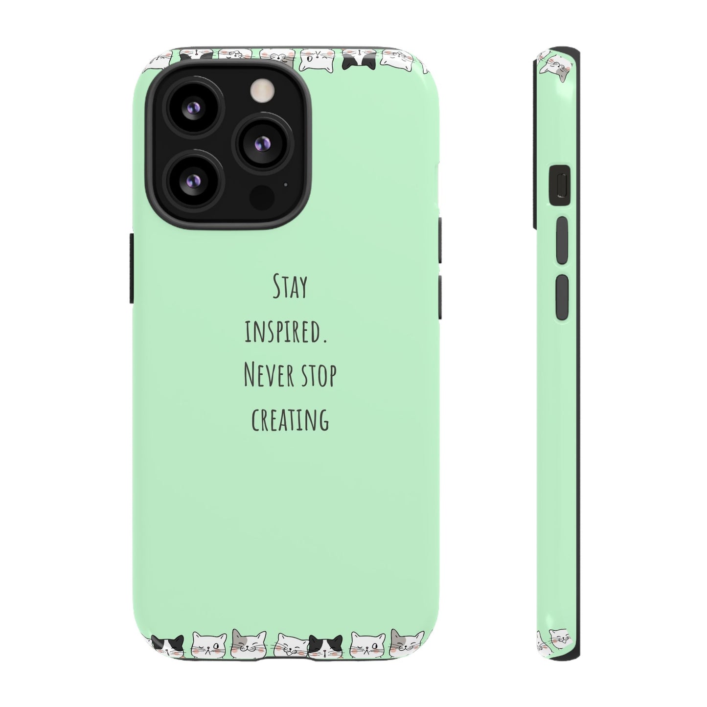 Tough Phone Case, Trendy Durable Glossy Finish, Stylish and Cute Smartphone Cover for Daily Use
