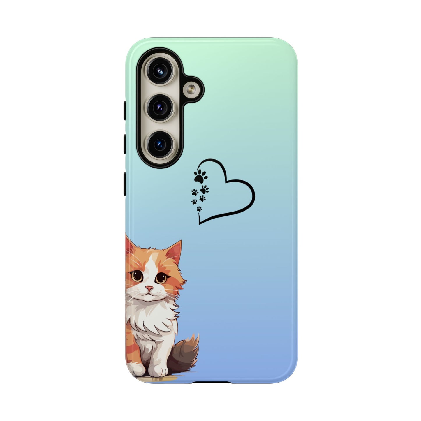 Trendy Tough Phone Case, Glossy Finish, Durable and Stylish, Cute Design for Smartphone Protection