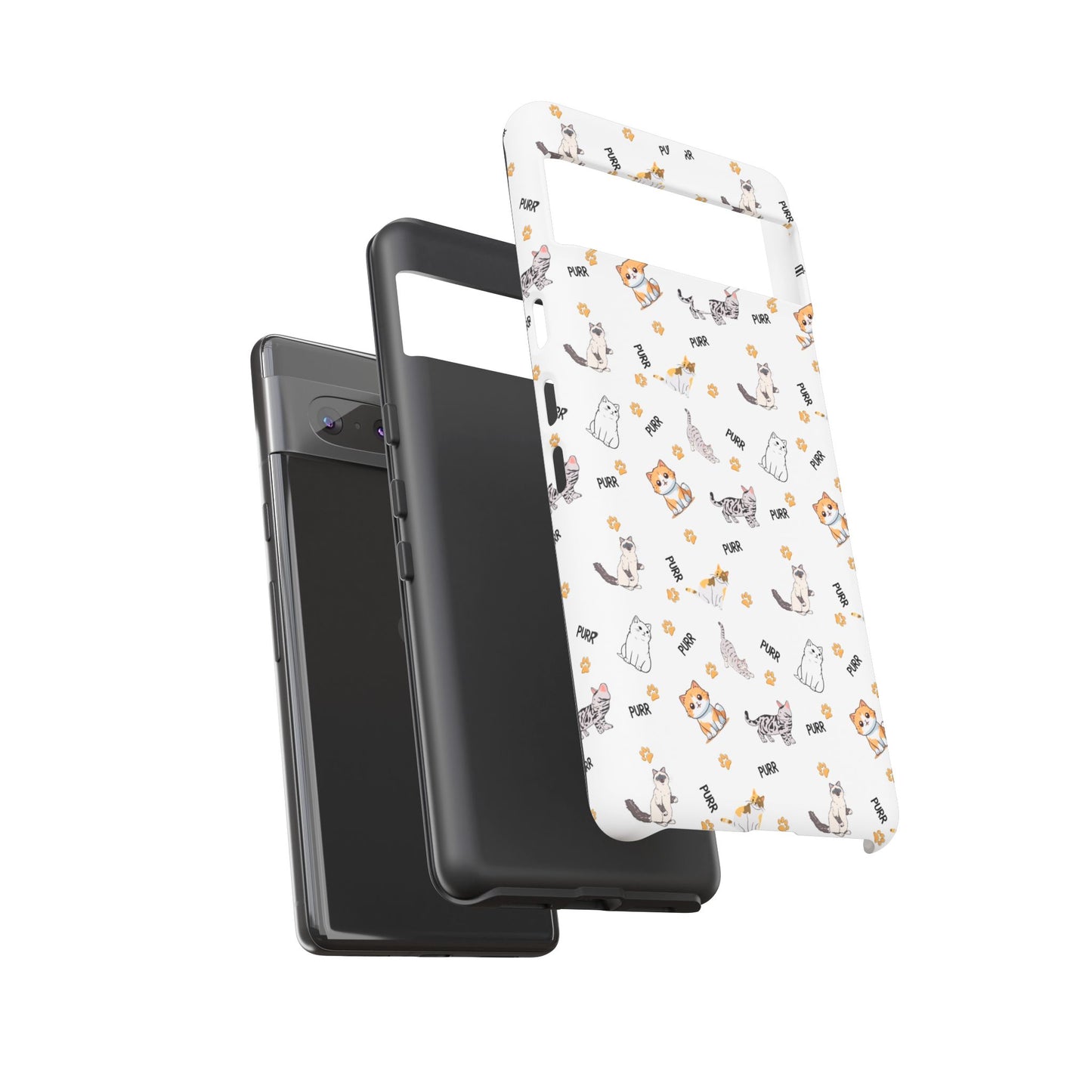 Tough Phone Case, Glossy Finish, Trendy and Cute, Durable Smartphone Protection for Daily Us