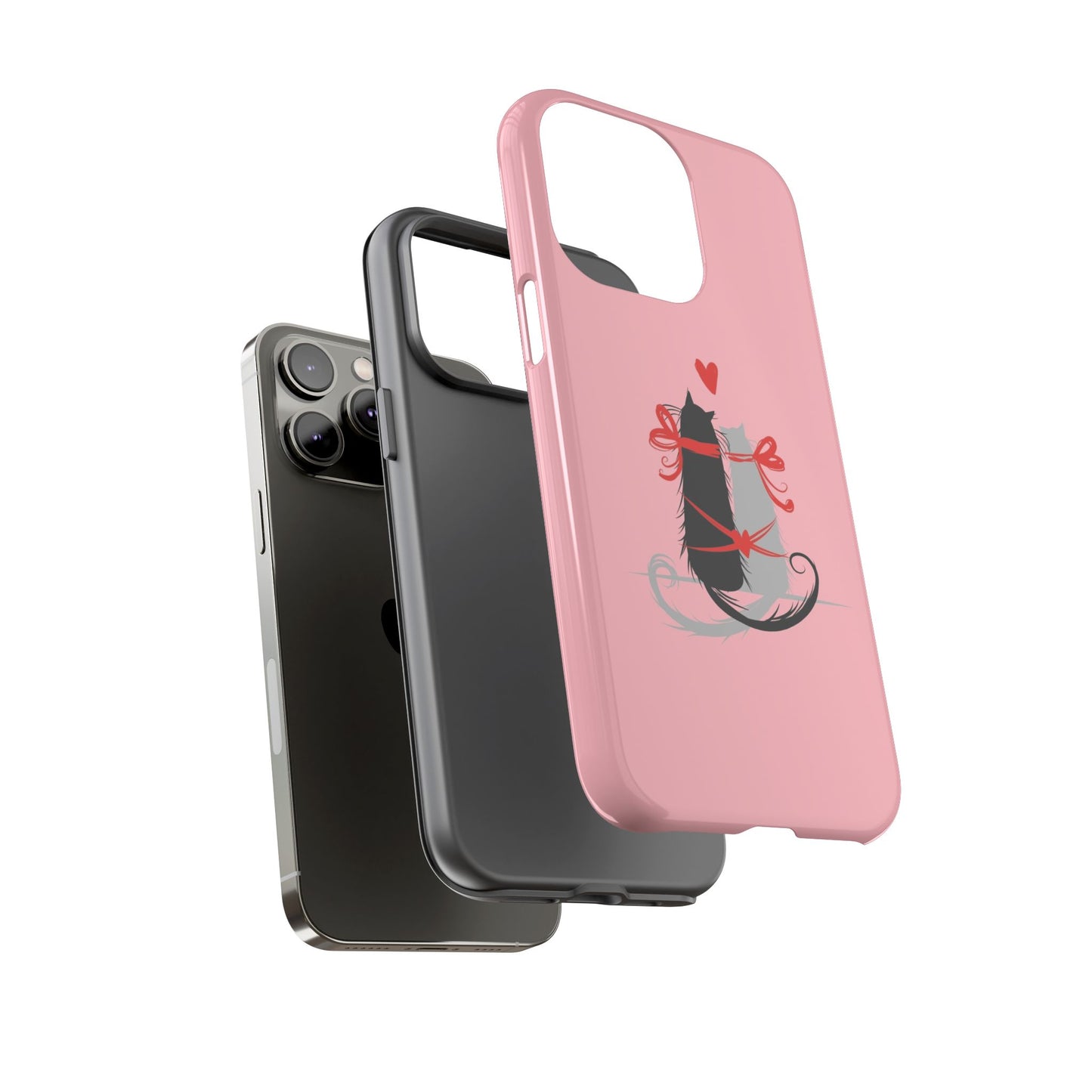Cute Tough Phone Case, Trendy Glossy Finish, Durable and Fashionable, Stylish Everyday Cover, Smartphone Protection