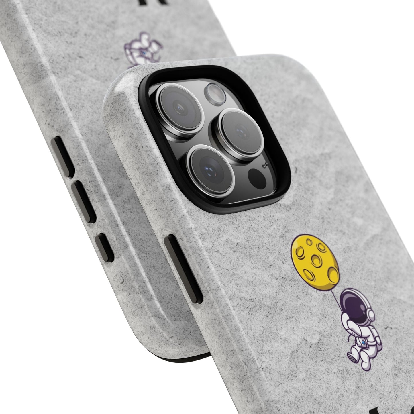 Astronaut Moon Phone Case - "Dust in My Veins" Durable Tough Case