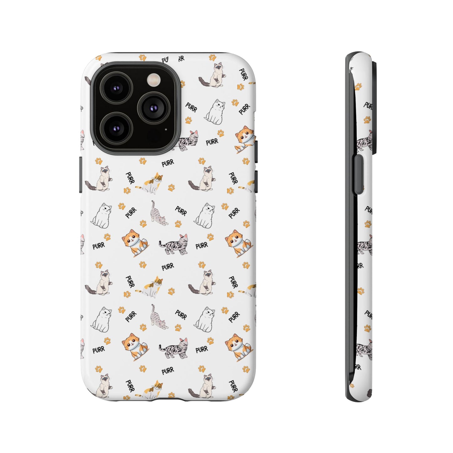 Tough Phone Case, Glossy Finish, Trendy and Cute, Durable Smartphone Protection for Daily Us