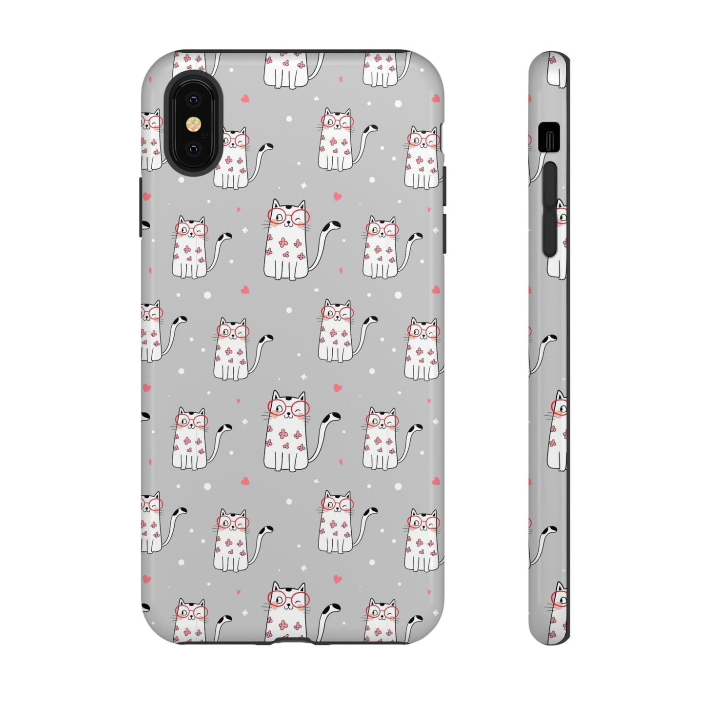 Durable Tough Phone Case, Stylish Glossy Cover, Trendy Cute Design, Perfect for Smartphone Use