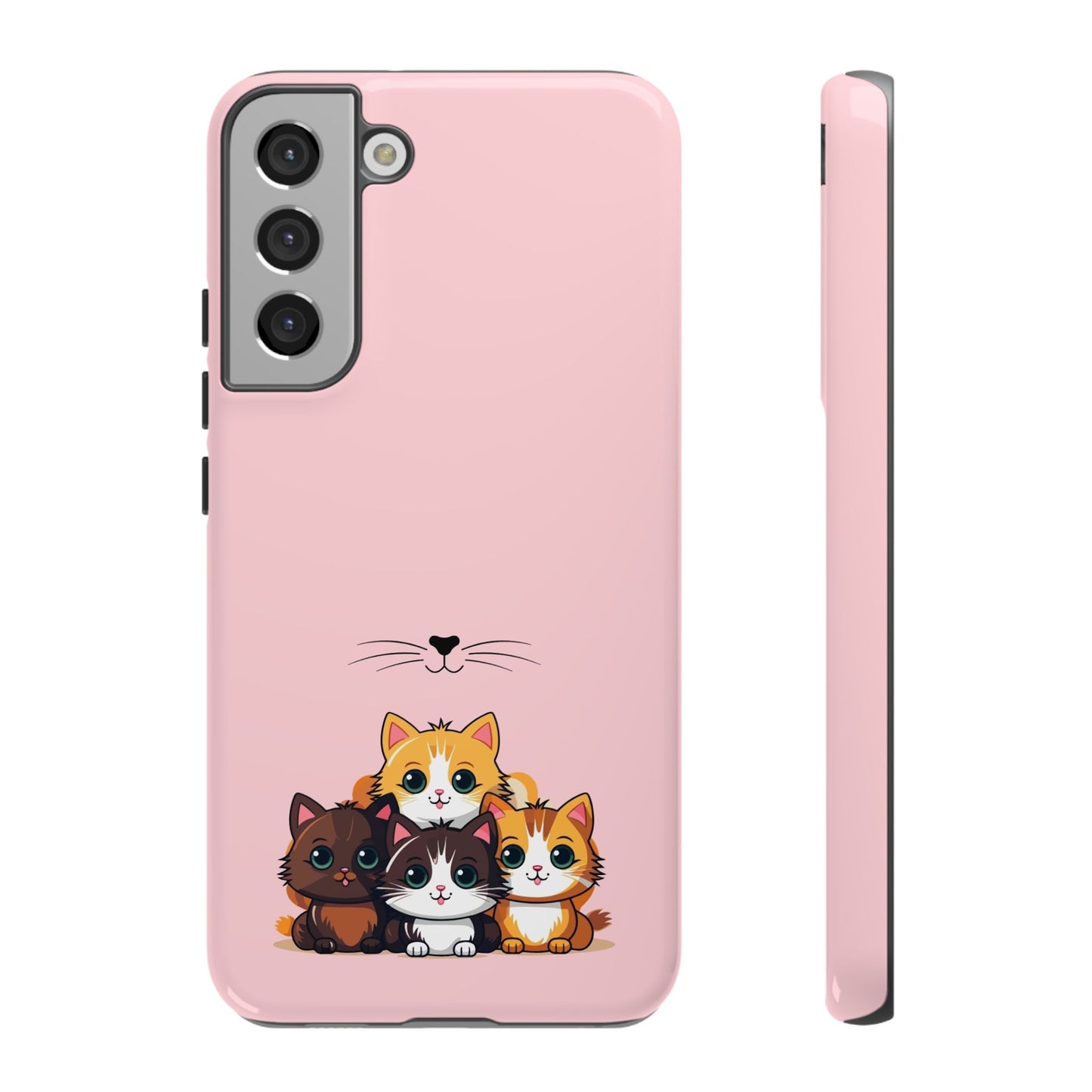 Durable Tough Phone Case, Glossy Stylish Finish, Trendy and Cute Design, Fashionable Everyday Smartphone Cover