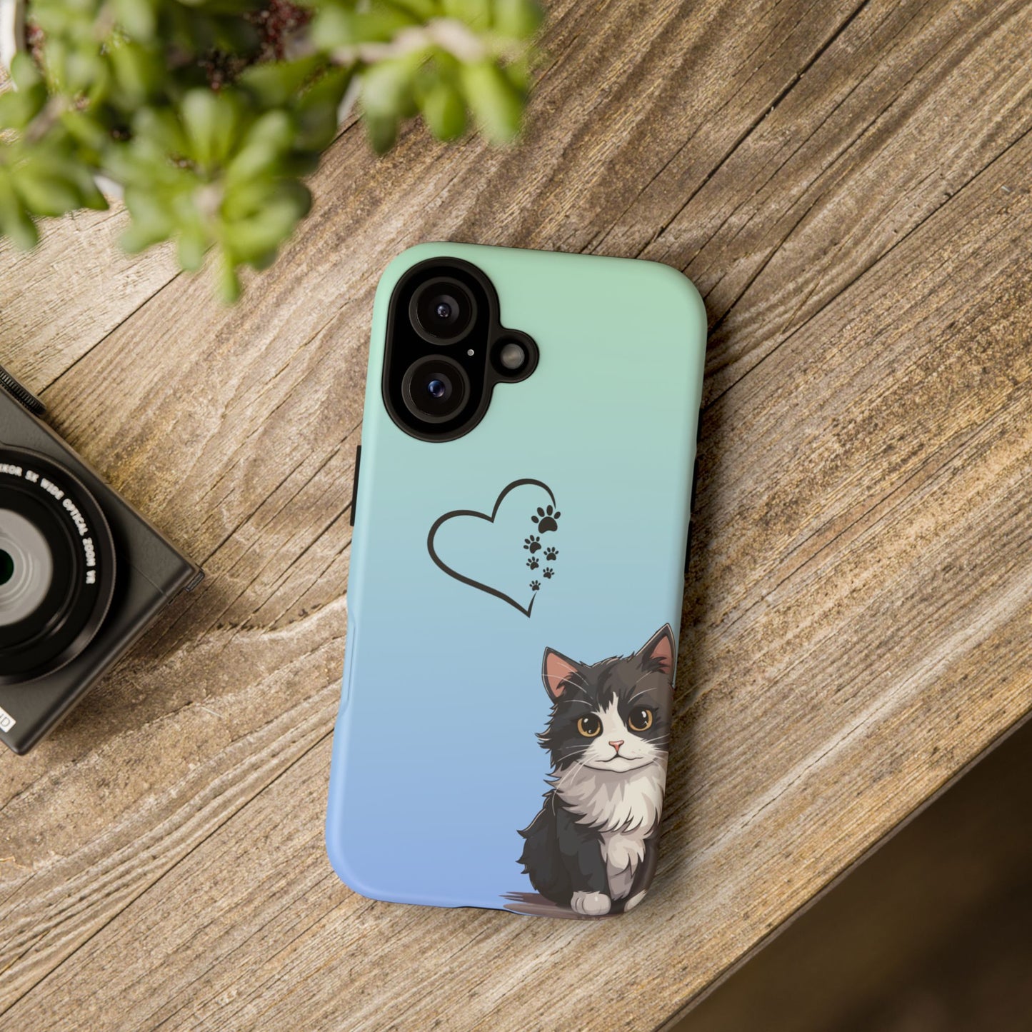 Tough Phone Case, Cute and Stylish Glossy Finish, Trendy Durable Design, Smartphone Protection