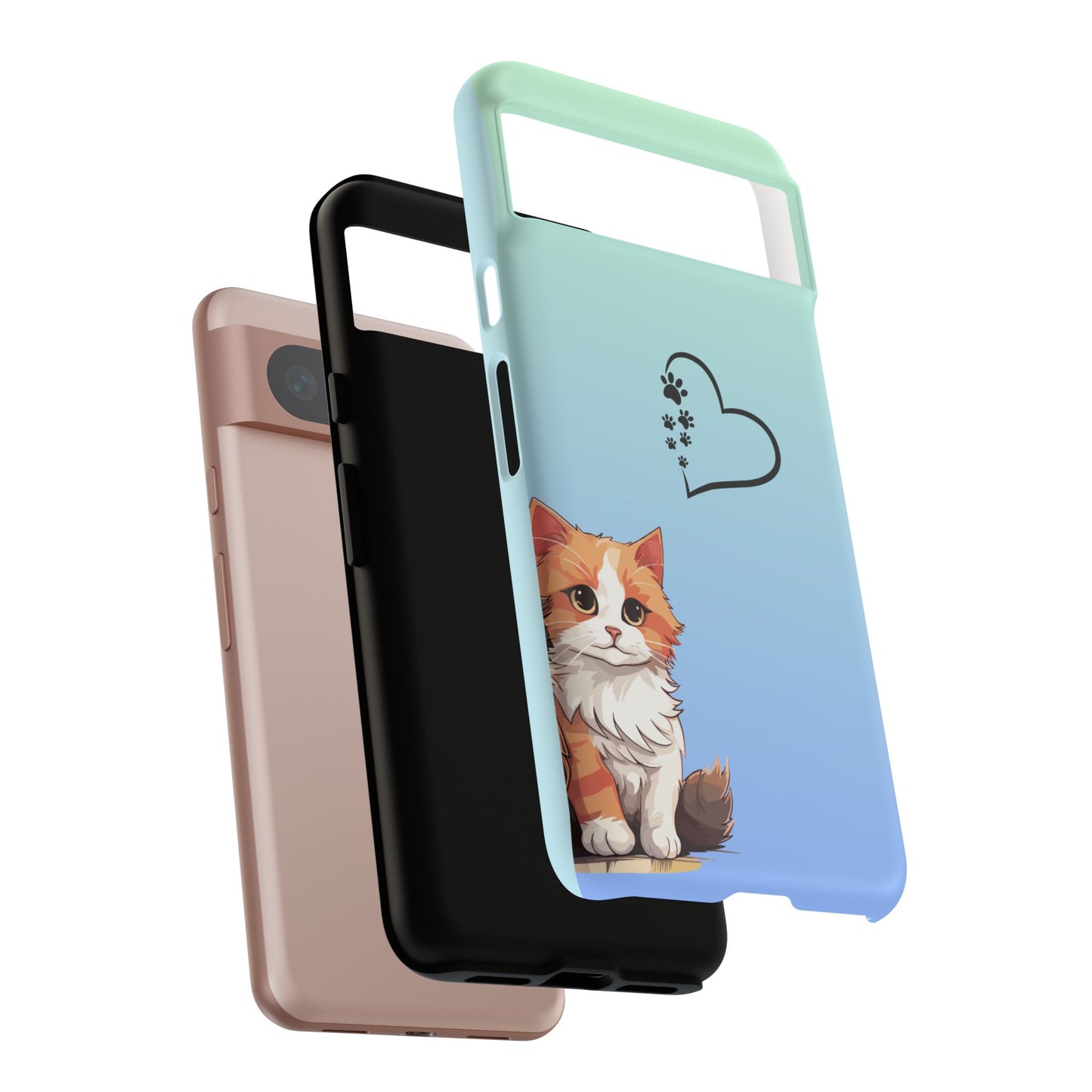 Trendy Tough Phone Case, Glossy Finish, Durable and Stylish, Cute Design for Smartphone Protection