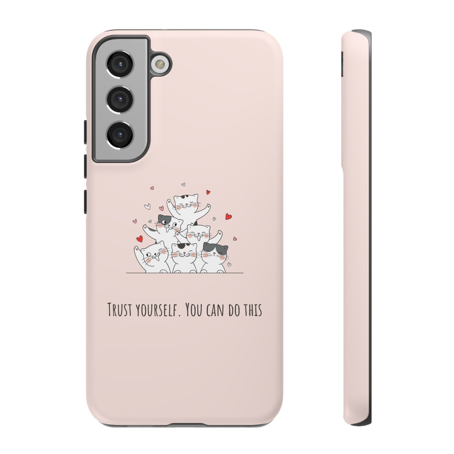 Tough Phone Case, Stylish Glossy Finish, Durable Design, Cute and Trendy Cover for Smartphones