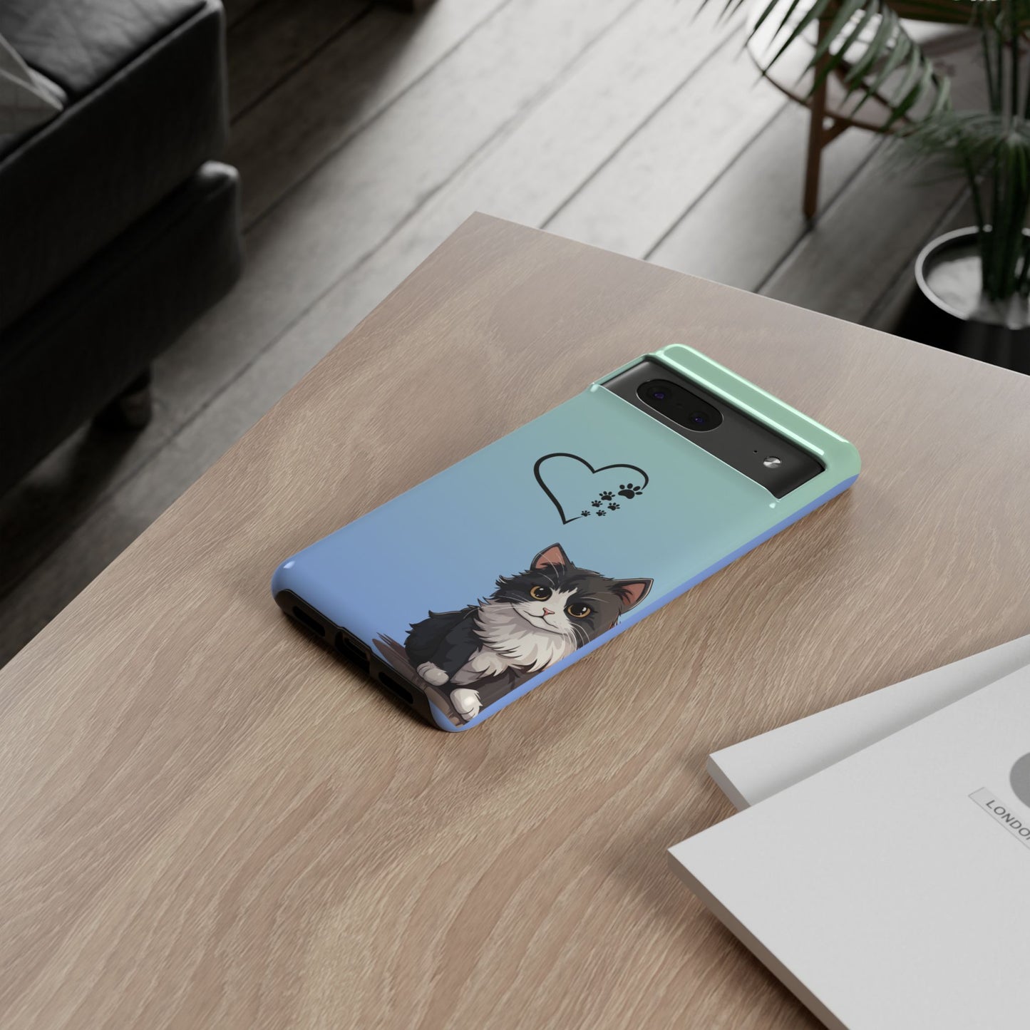 Tough Phone Case, Cute and Stylish Glossy Finish, Trendy Durable Design, Smartphone Protection