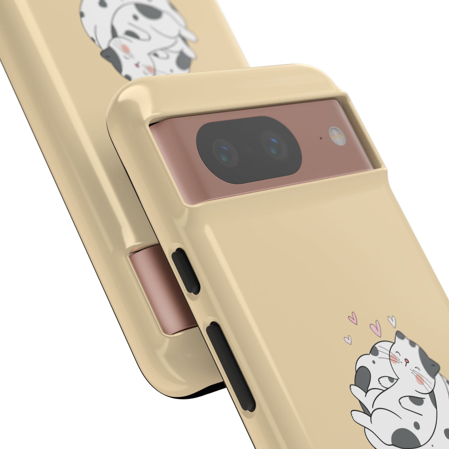 Tough Phone Case, Glossy Cute Design, Durable and Stylish, Trendy Smartphone Cover for Daily Use