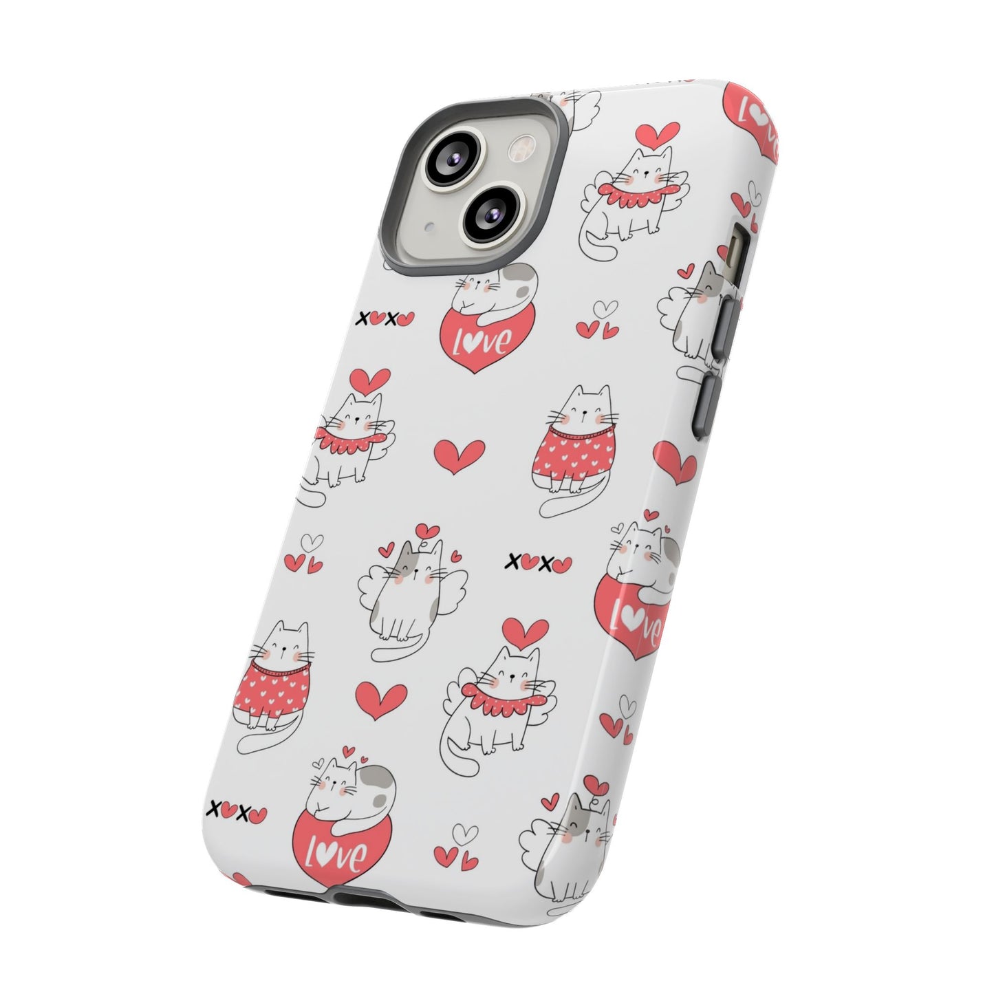 Durable Tough Phone Case, Trendy Glossy Cover, Stylish Cute Design, Perfect for Smartphone Protection