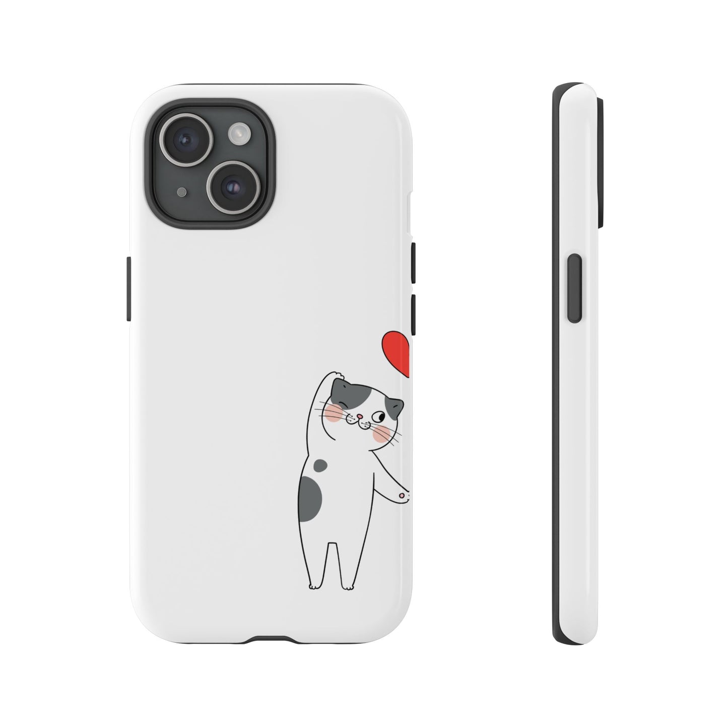 Tough Phone Case, Durable and Trendy Glossy Finish, Cute Stylish Design, Everyday Smartphone Protection