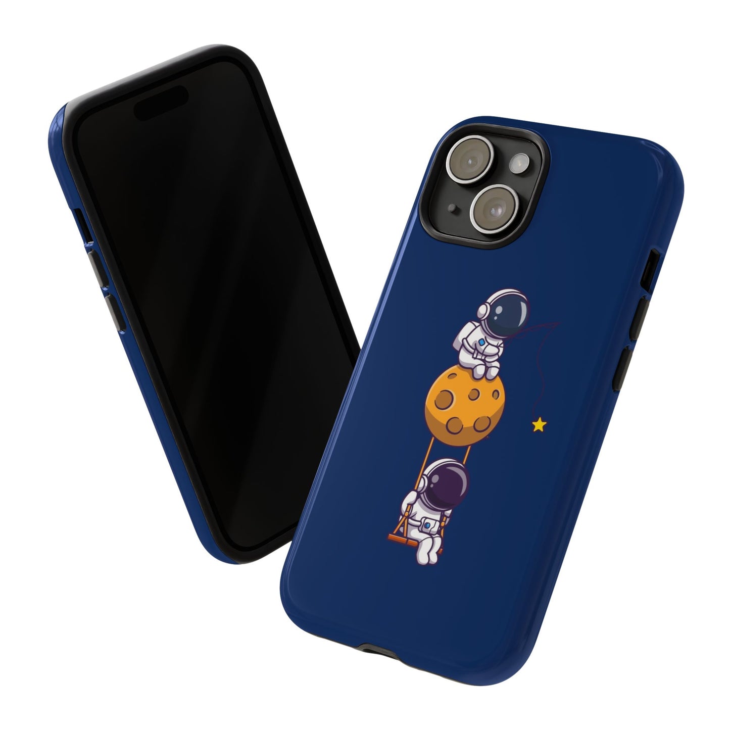 Astronaut Adventure Phone Case - Galaxy Design with Space Explorers