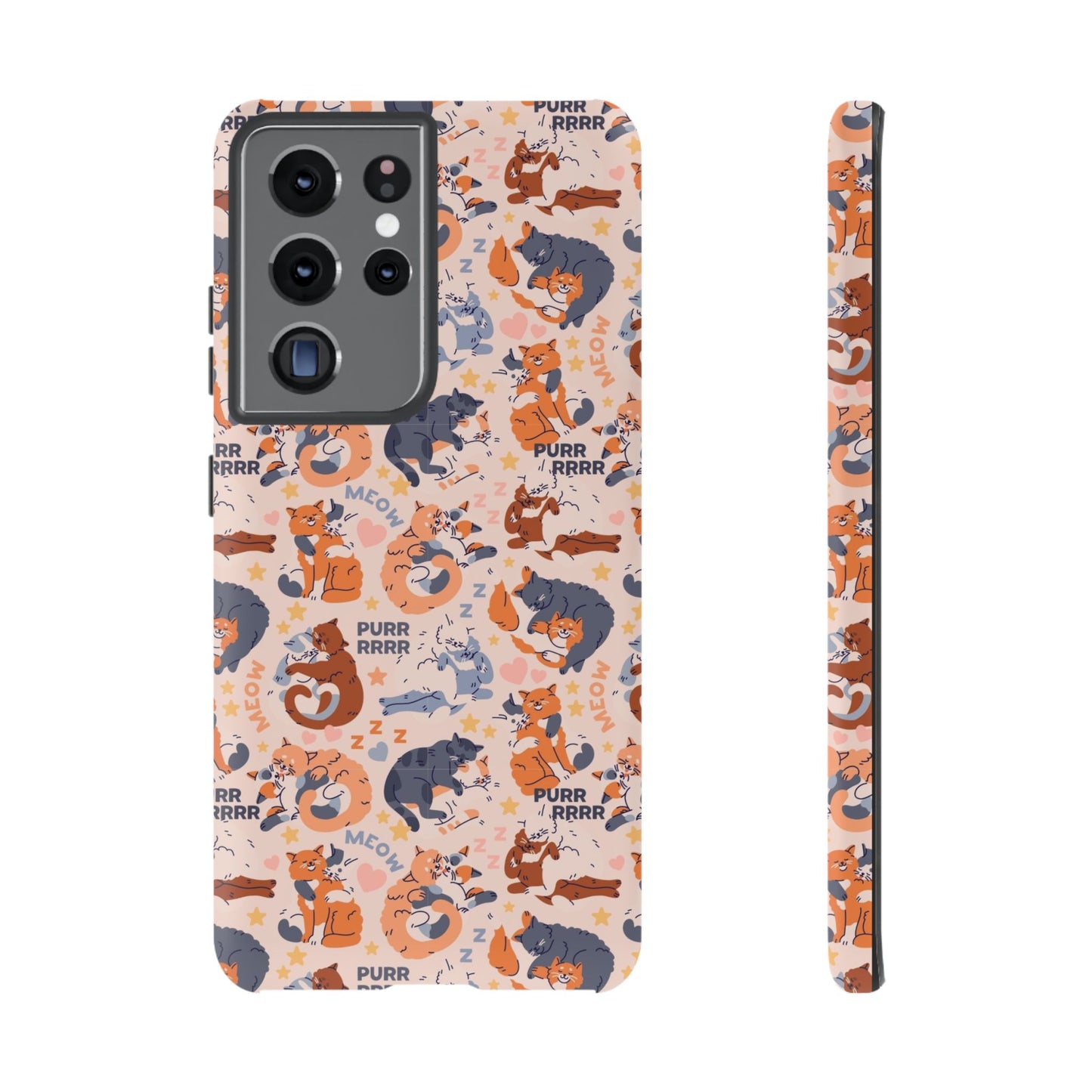 Durable Tough Phone Case, Trendy Cute Glossy Design, Stylish Smartphone Protection for Everyday Use