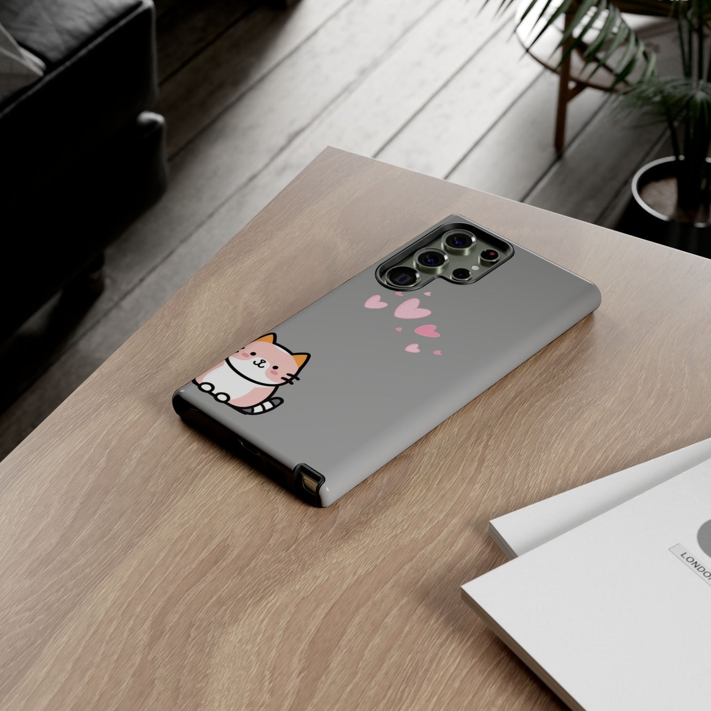 Stylish Tough Phone Case, Durable Glossy Cover, Cute Trendy Design, Perfect Smartphone Protection