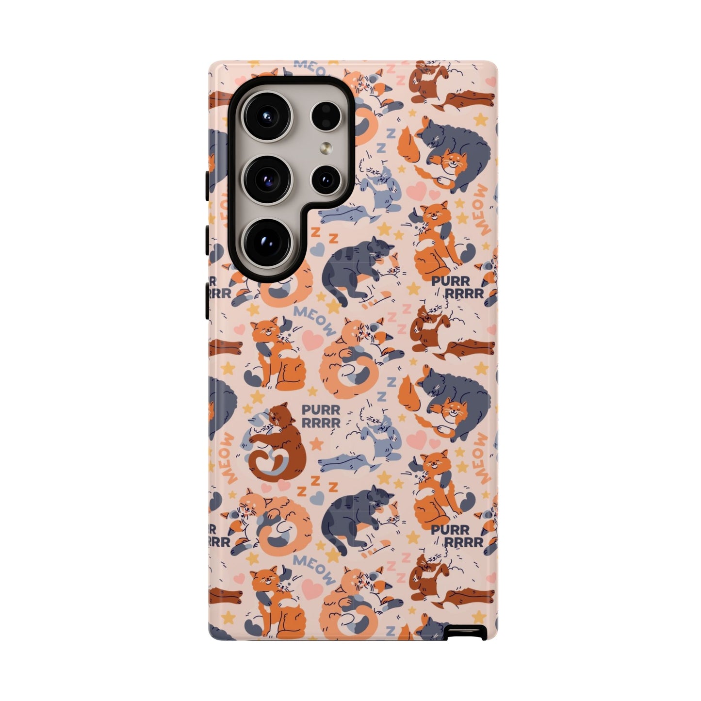 Durable Tough Phone Case, Trendy Cute Glossy Design, Stylish Smartphone Protection for Everyday Use