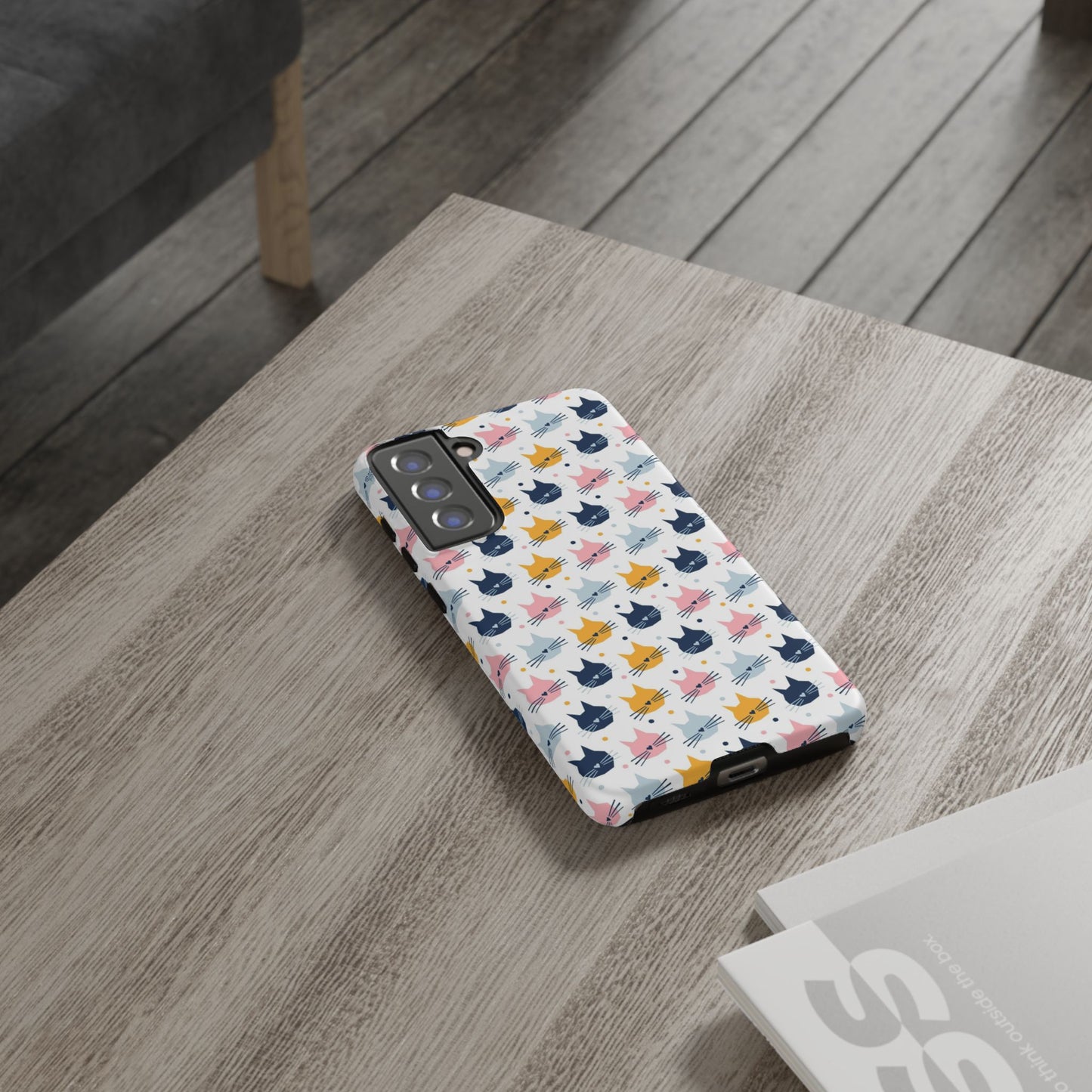 Tough Phone Case, Trendy Durable Glossy Finish, Stylish and Cute Design for Smartphones