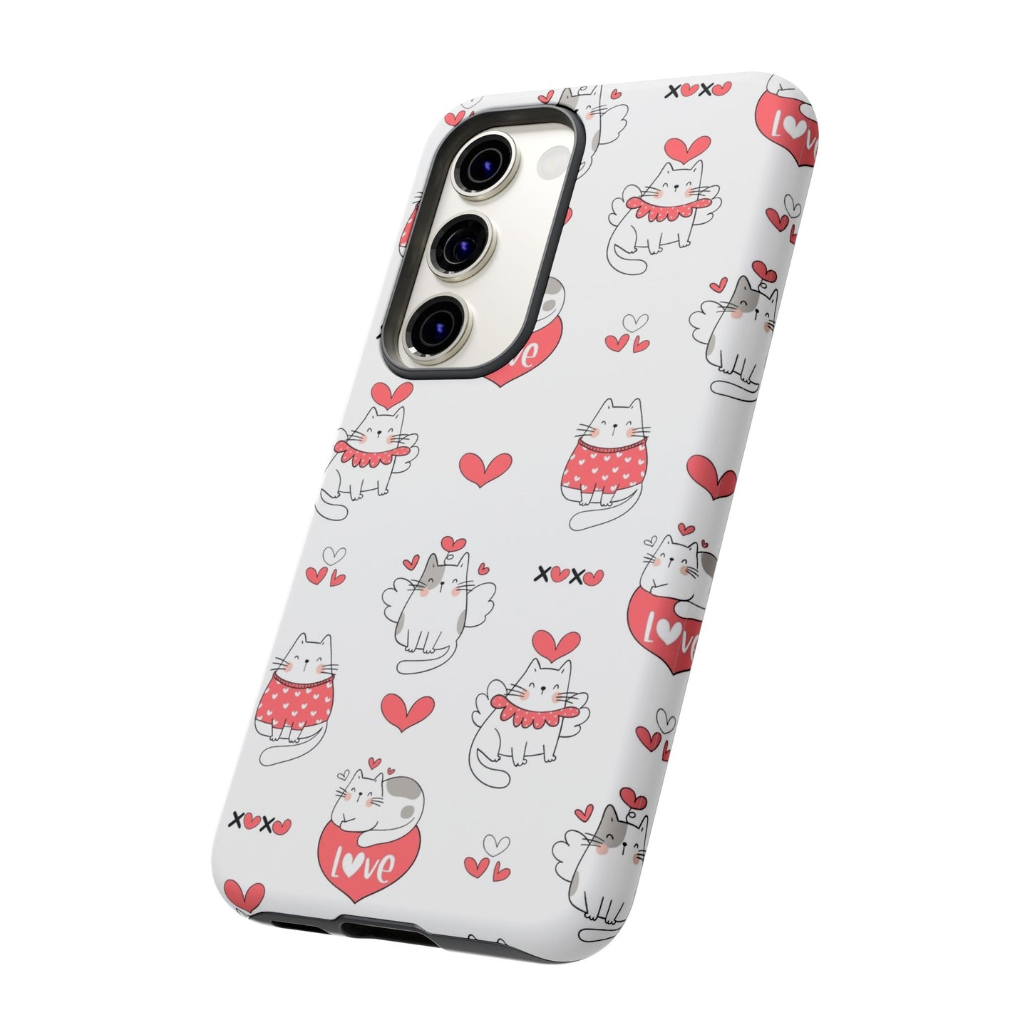 Durable Tough Phone Case, Trendy Glossy Cover, Stylish Cute Design, Perfect for Smartphone Protection