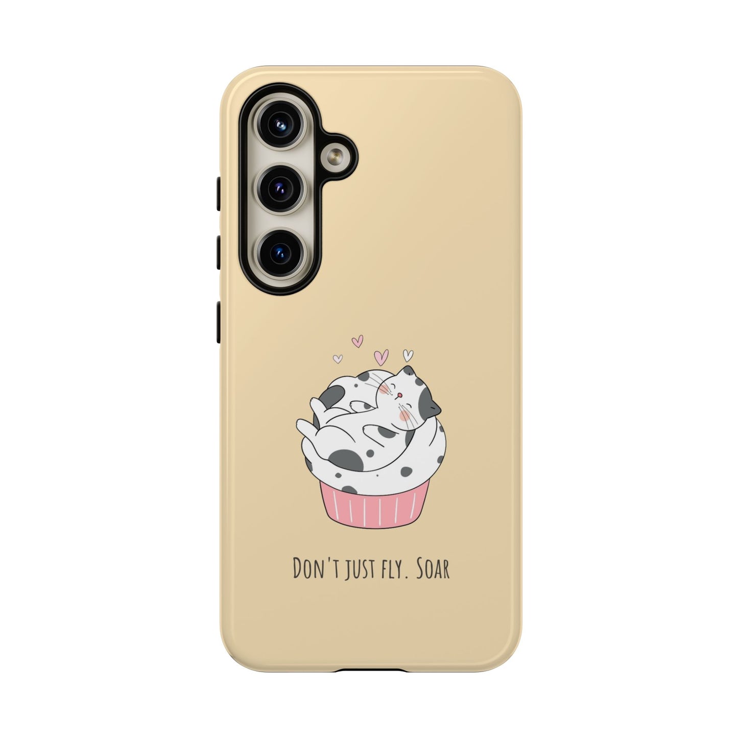 Tough Phone Case, Glossy Cute Design, Durable and Stylish, Trendy Smartphone Cover for Daily Use