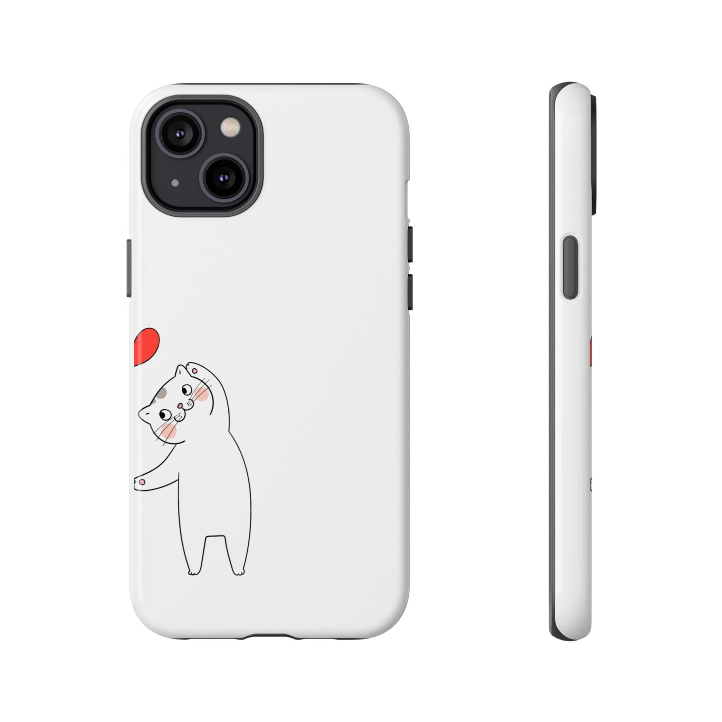 Tough Phone Case, Cute and Stylish Design, Durable Glossy Finish, Trendy Smartphone Protection for Daily Use