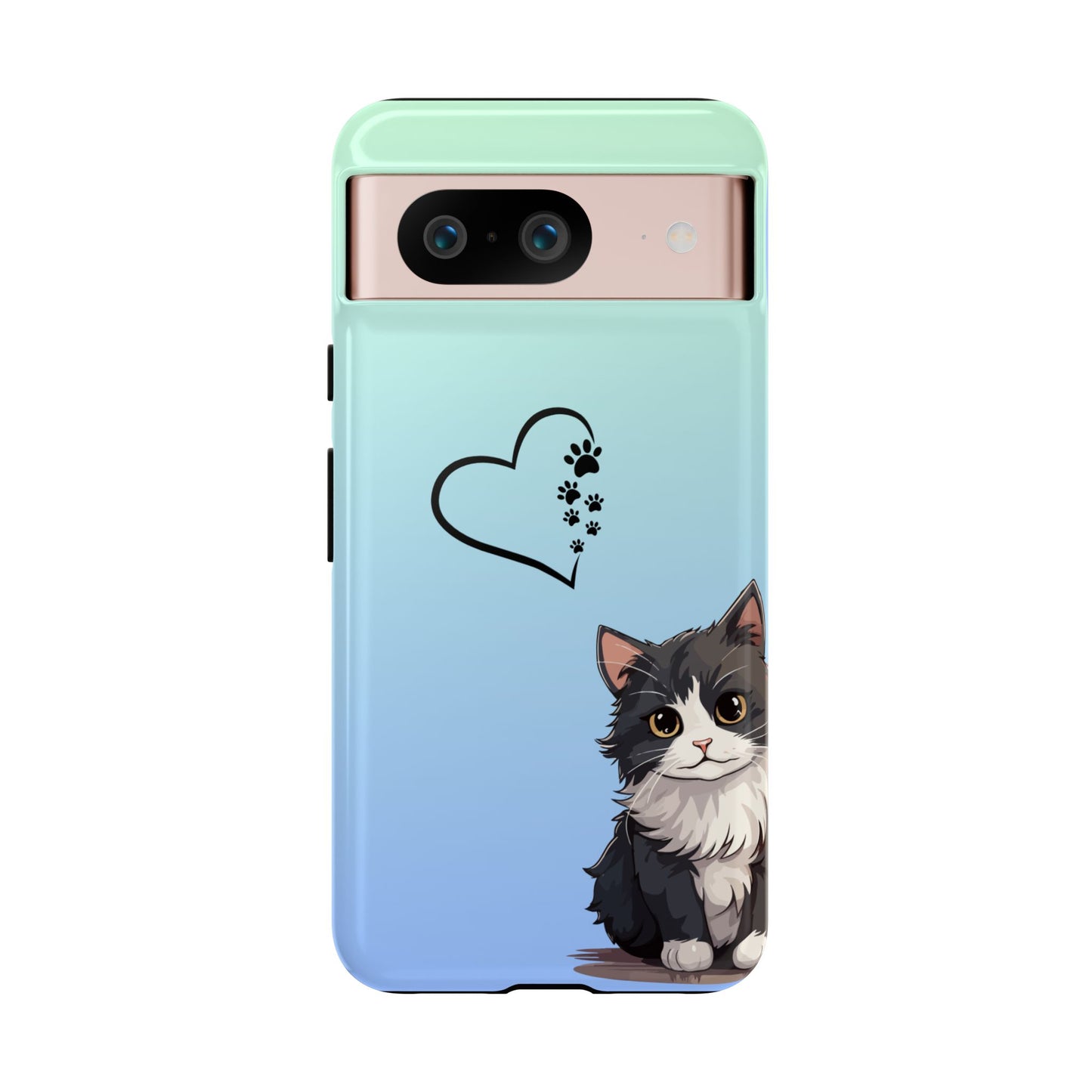 Tough Phone Case, Cute and Stylish Glossy Finish, Trendy Durable Design, Smartphone Protection