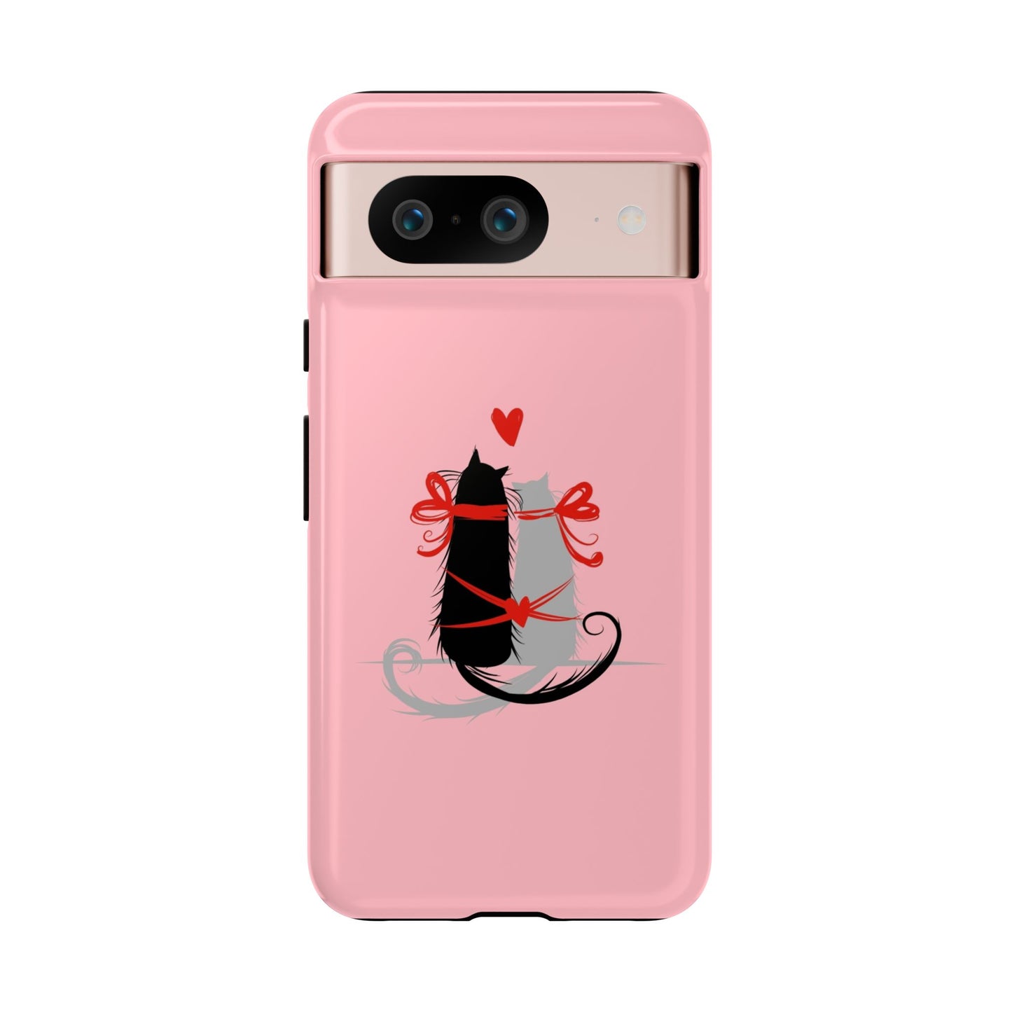 Cute Tough Phone Case, Trendy Glossy Finish, Durable and Fashionable, Stylish Everyday Cover, Smartphone Protection