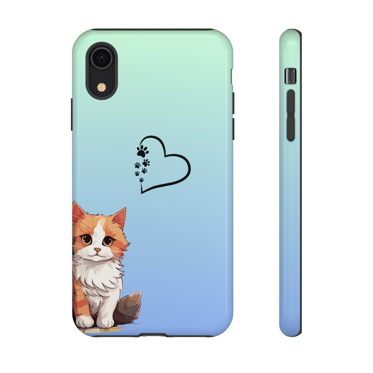 Trendy Tough Phone Case, Glossy Finish, Durable and Stylish, Cute Design for Smartphone Protection