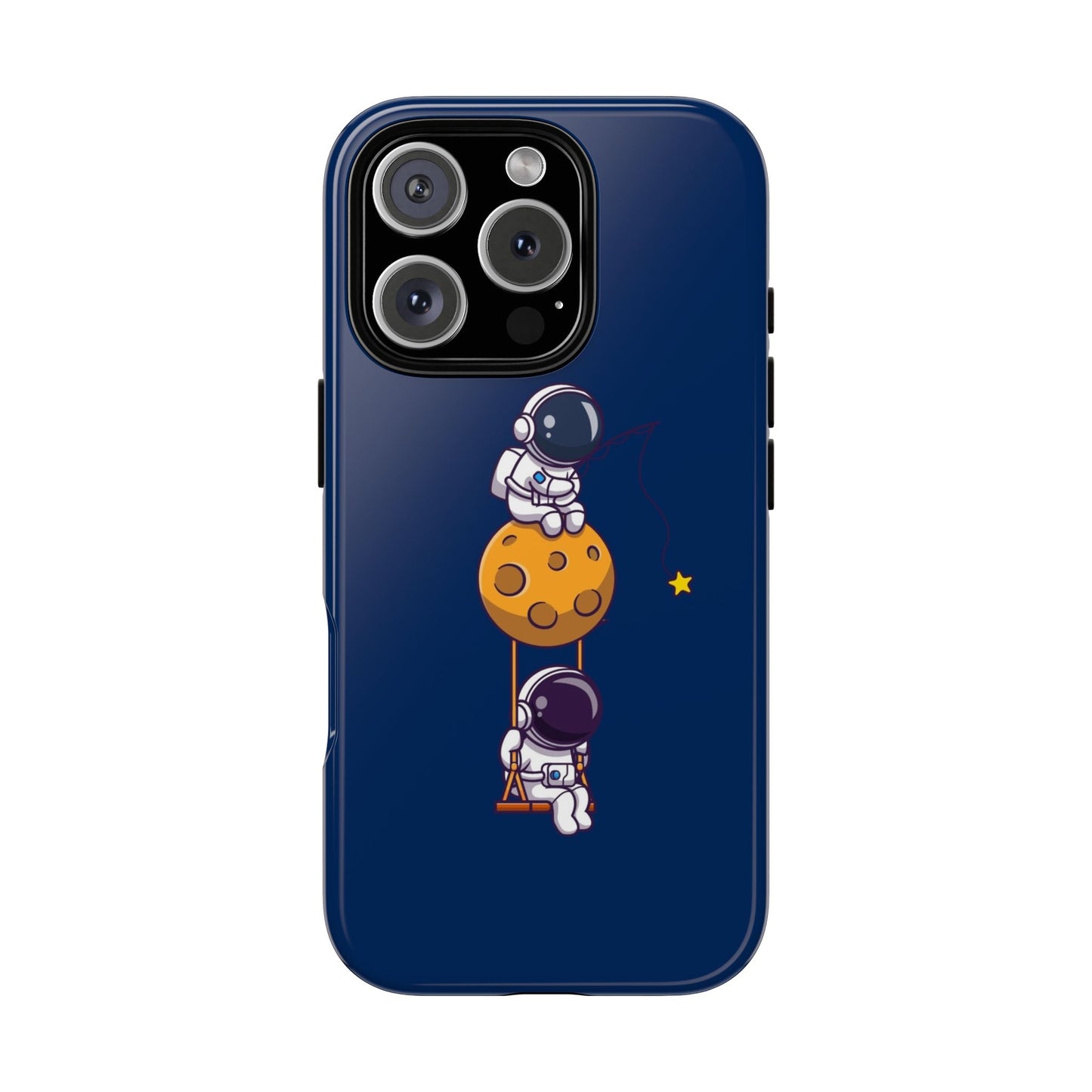 Astronaut Adventure Phone Case - Galaxy Design with Space Explorers