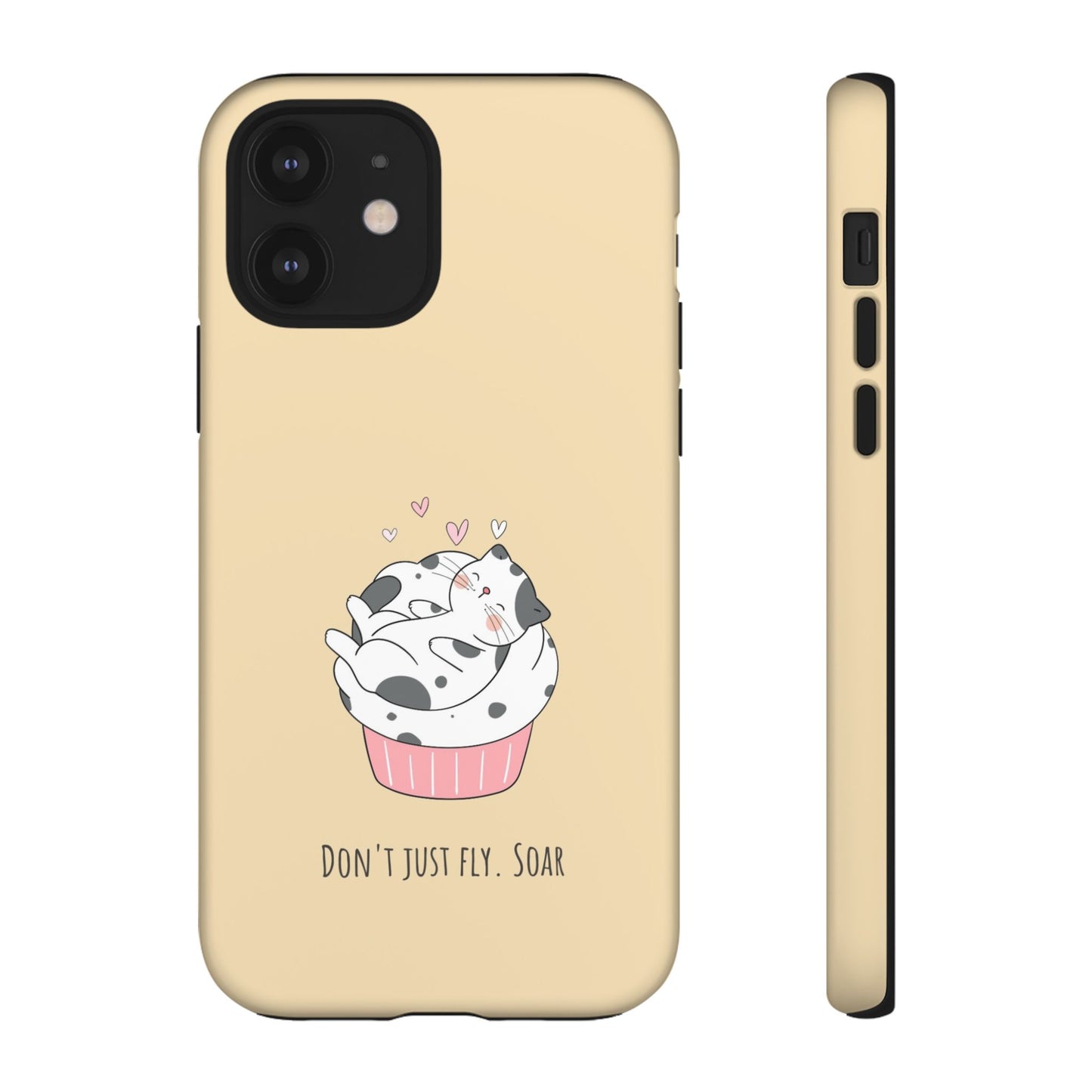 Tough Phone Case, Glossy Cute Design, Durable and Stylish, Trendy Smartphone Cover for Daily Use