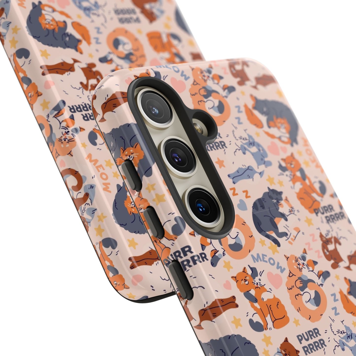 Durable Tough Phone Case, Trendy Cute Glossy Design, Stylish Smartphone Protection for Everyday Use