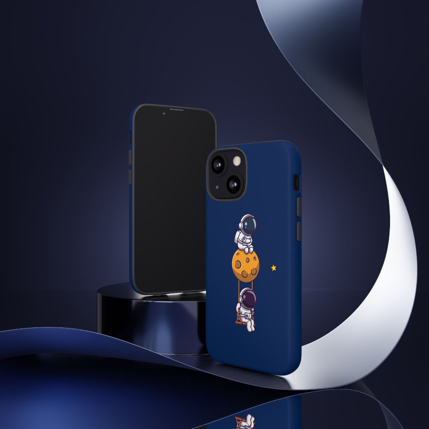 Astronaut Adventure Phone Case - Galaxy Design with Space Explorers