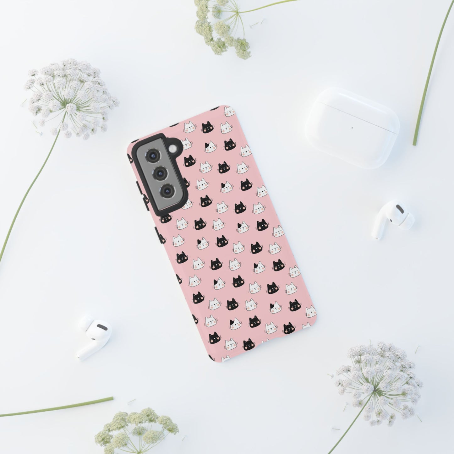 Durable Tough Phone Case, Glossy Fashionable Finish, Trendy and Cute, Stylish Everyday Cover, Smartphone Protection