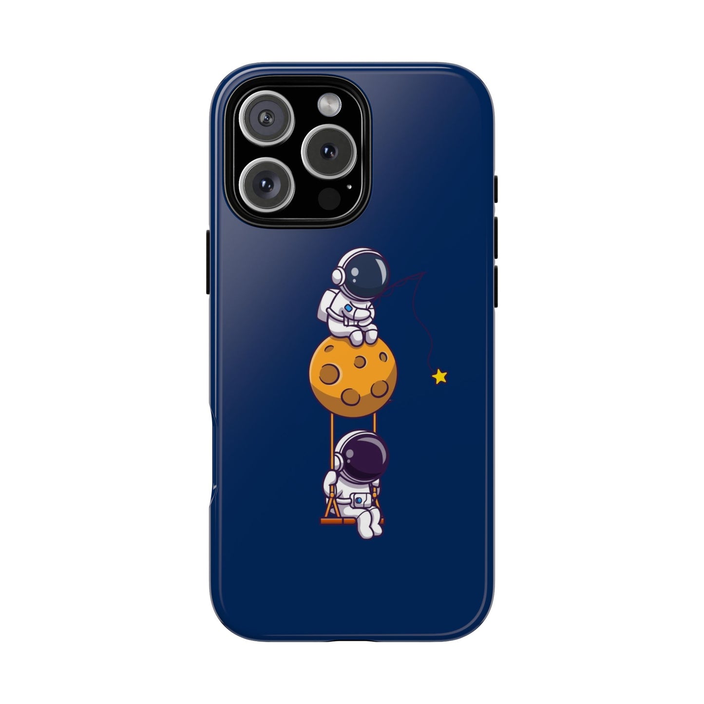 Astronaut Adventure Phone Case - Galaxy Design with Space Explorers