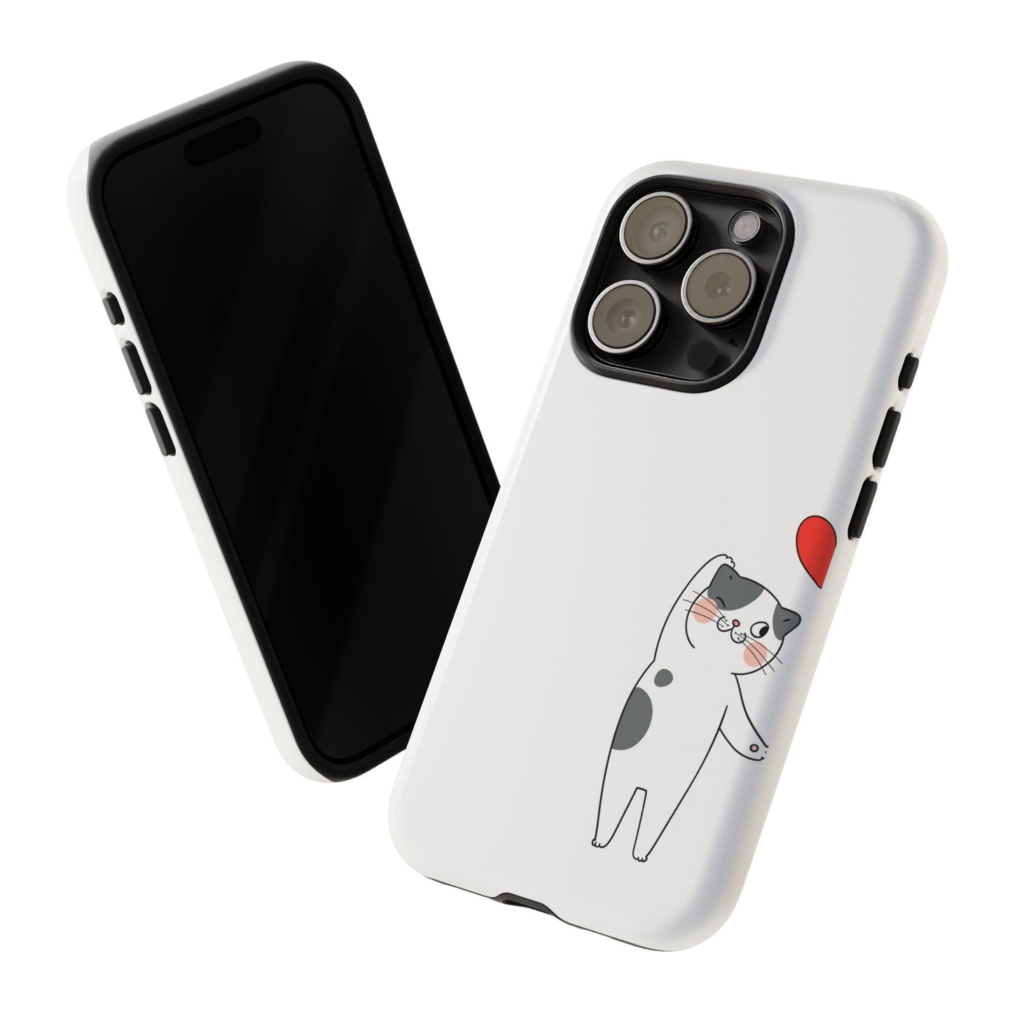 Tough Phone Case, Durable and Trendy Glossy Finish, Cute Stylish Design, Everyday Smartphone Protection