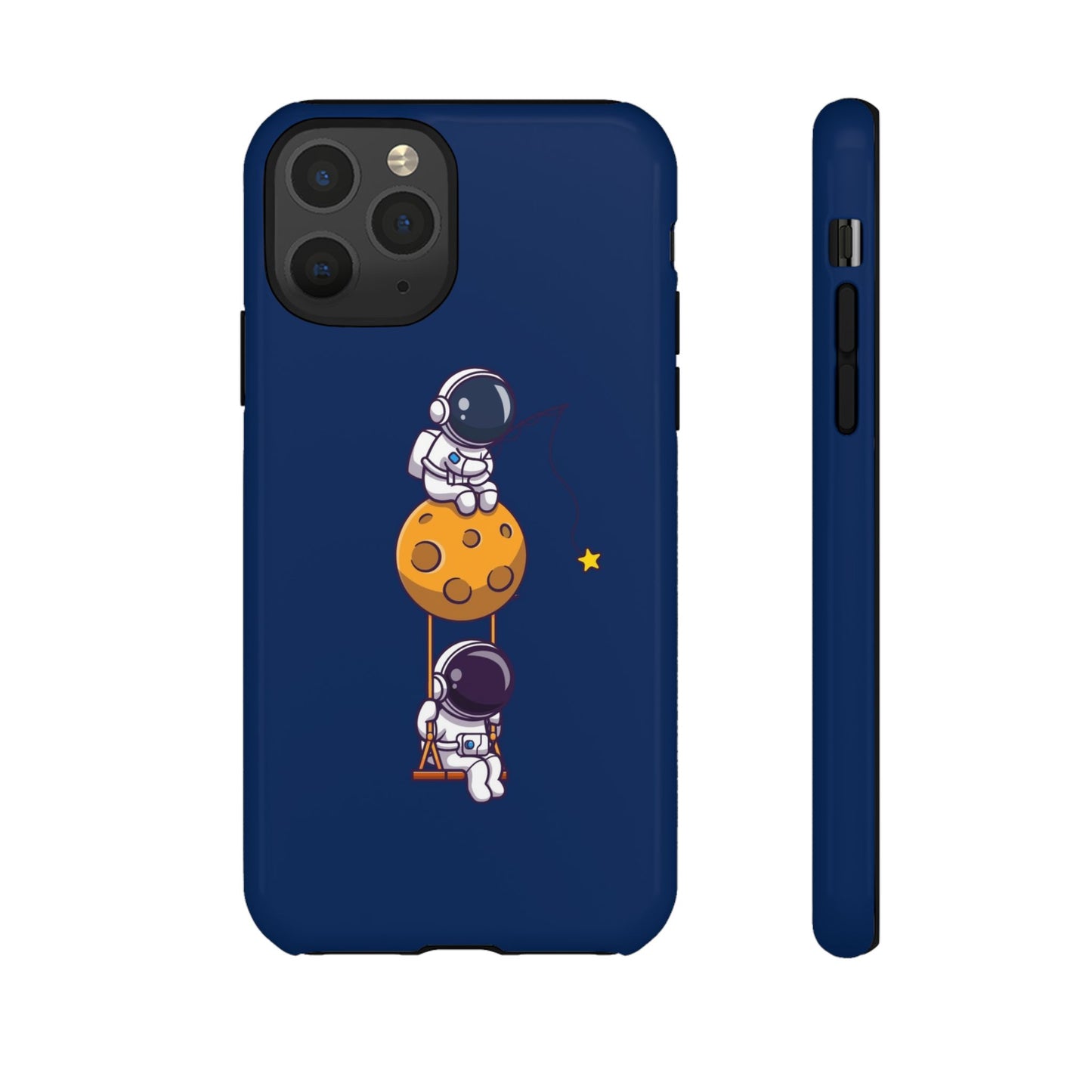 Astronaut Adventure Phone Case - Galaxy Design with Space Explorers